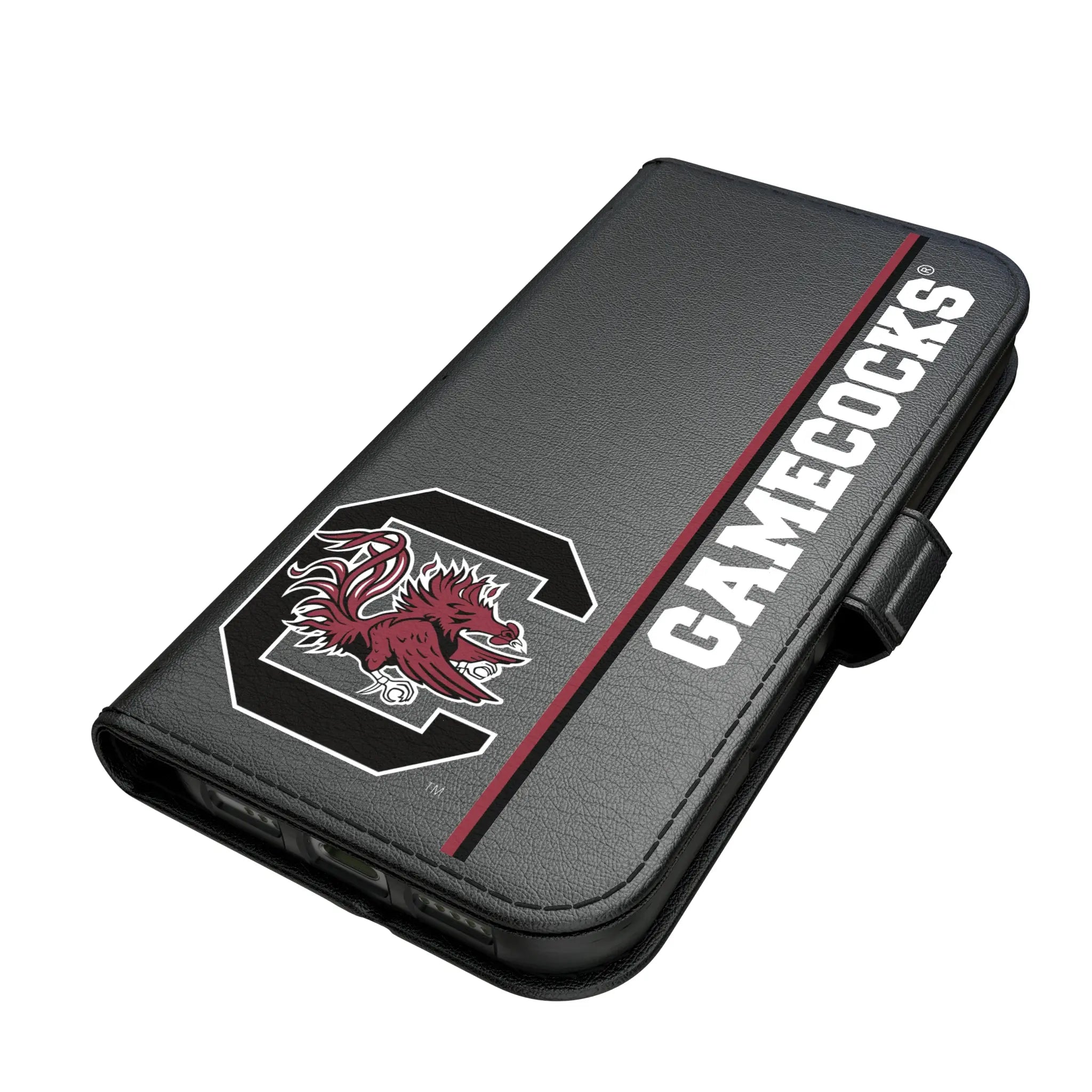 University of South Carolina Gamecocks Sidebar iPhone Folio Phone Case for Apple iPhone#Device_iPhone 17 Pro