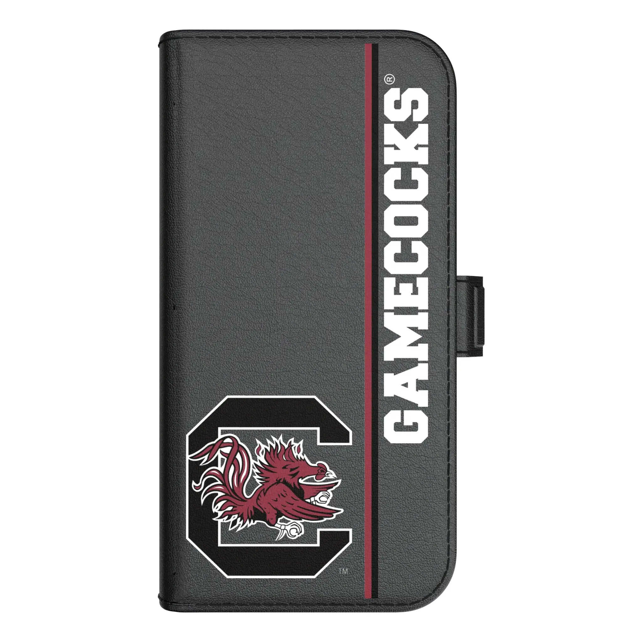 University of South Carolina Gamecocks Sidebar iPhone Folio Phone Case for Apple iPhone#Device_iPhone 17 Pro