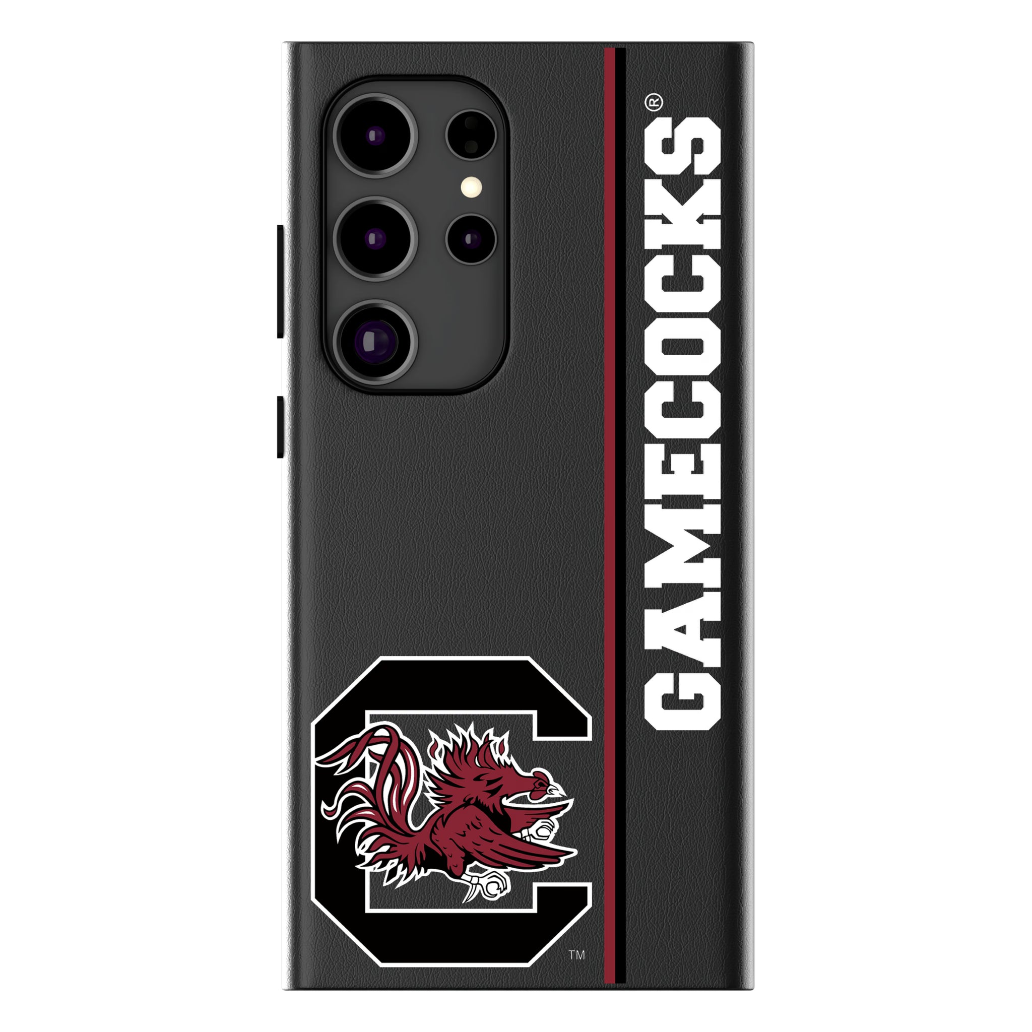 University of South Carolina Gamecocks Sidebar Galaxy MagSafe Compatible Phone Case for Samsung Galaxy
