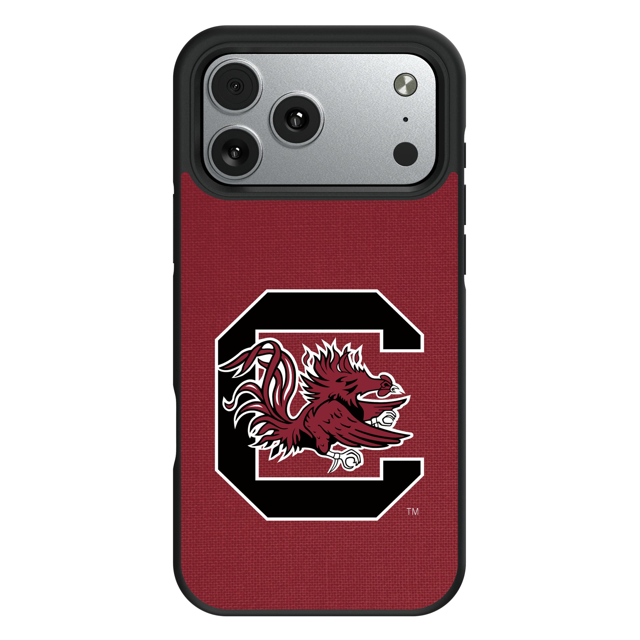 University of South Carolina Gamecocks Solid iPhone Bump Phone Case for Apple iPhone#Device_iPhone 17 Pro Max