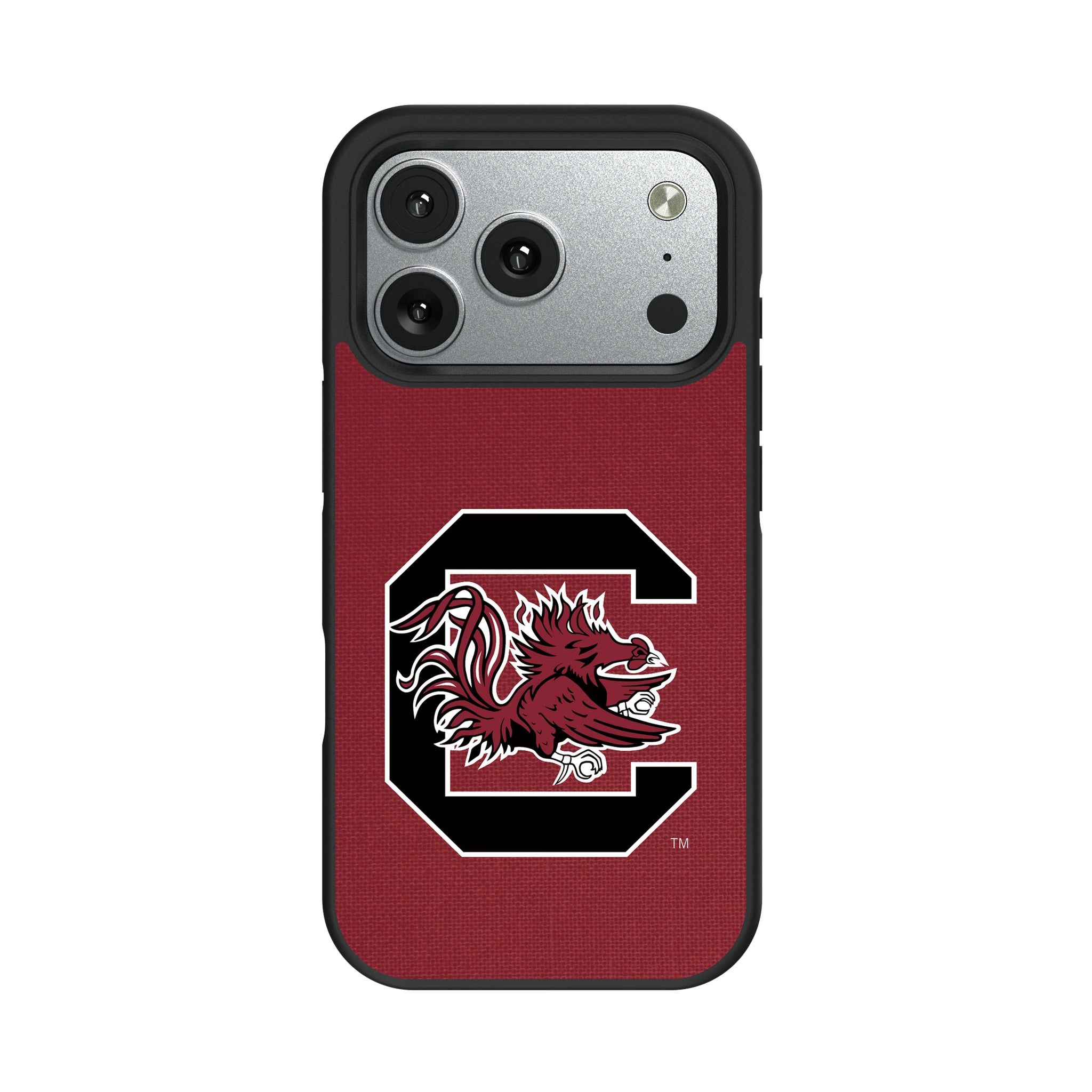 University of South Carolina Gamecocks Solid iPhone Bump Phone Case for Apple iPhone#Device_iPhone 17 Pro