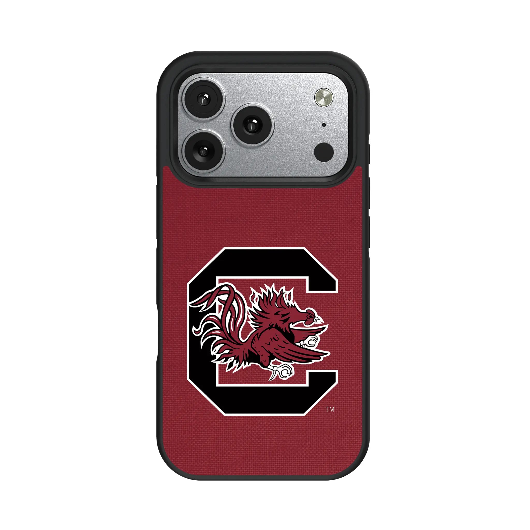 University of South Carolina Gamecocks Solid iPhone Bump Phone Case for Apple iPhone#Device_iPhone 17 Pro