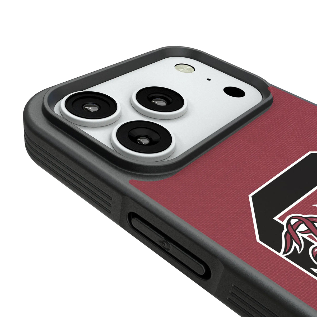 University of South Carolina Gamecocks Solid iPhone Bump Phone Case for Apple iPhone - Detail#Device_iPhone 18 Pro