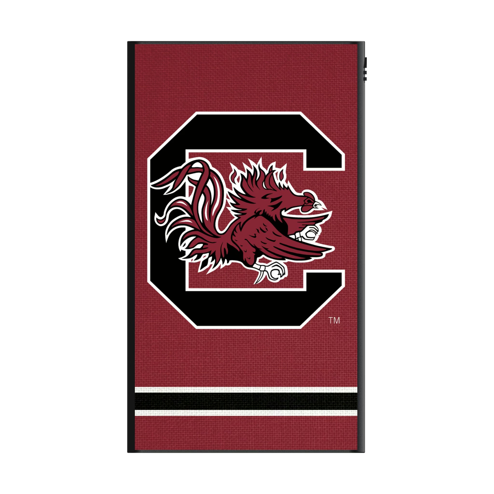 University of South Carolina Gamecocks Stripe 5000mAh Flat Powerbank