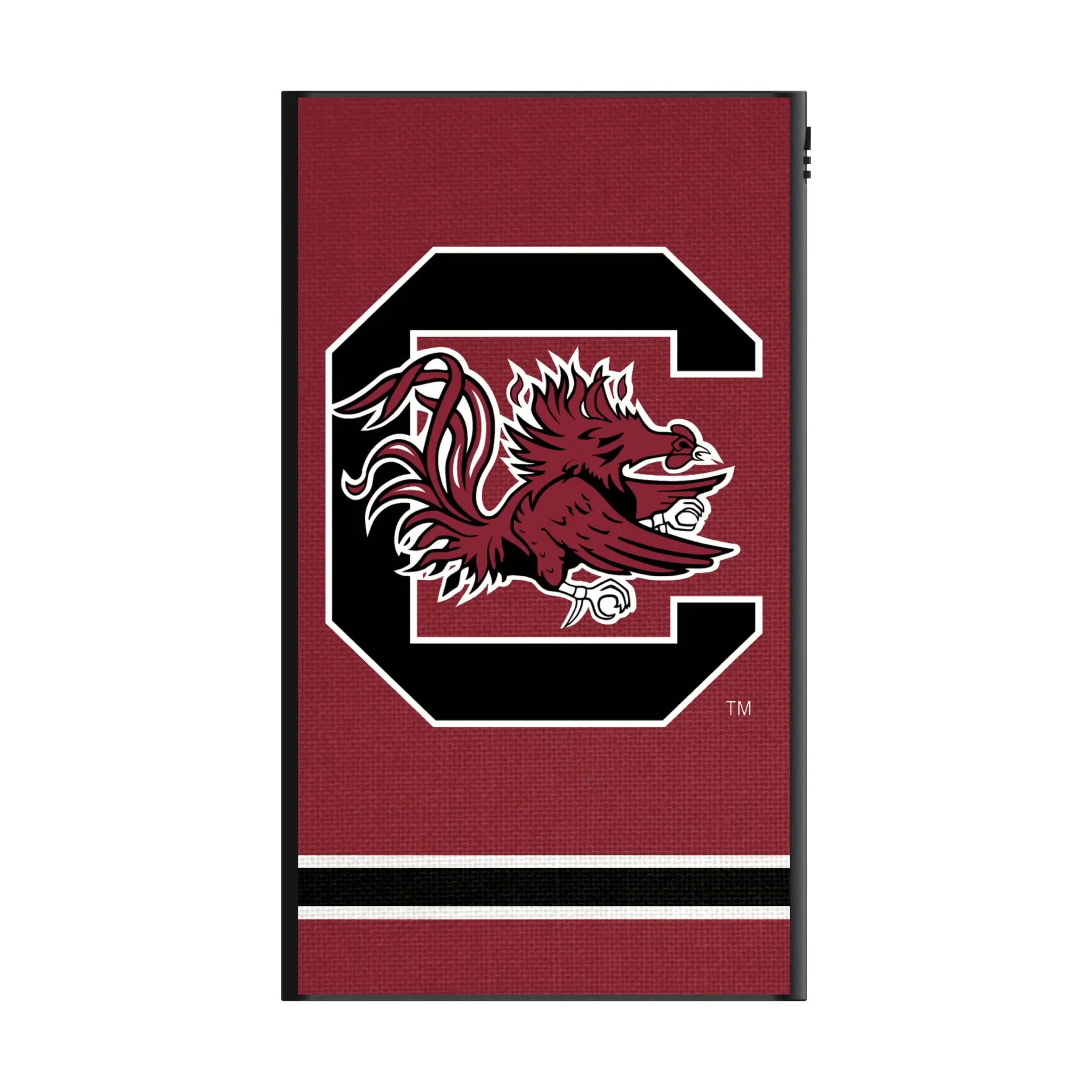 University of South Carolina Gamecocks Stripe 5000mAh Flat Power Bank