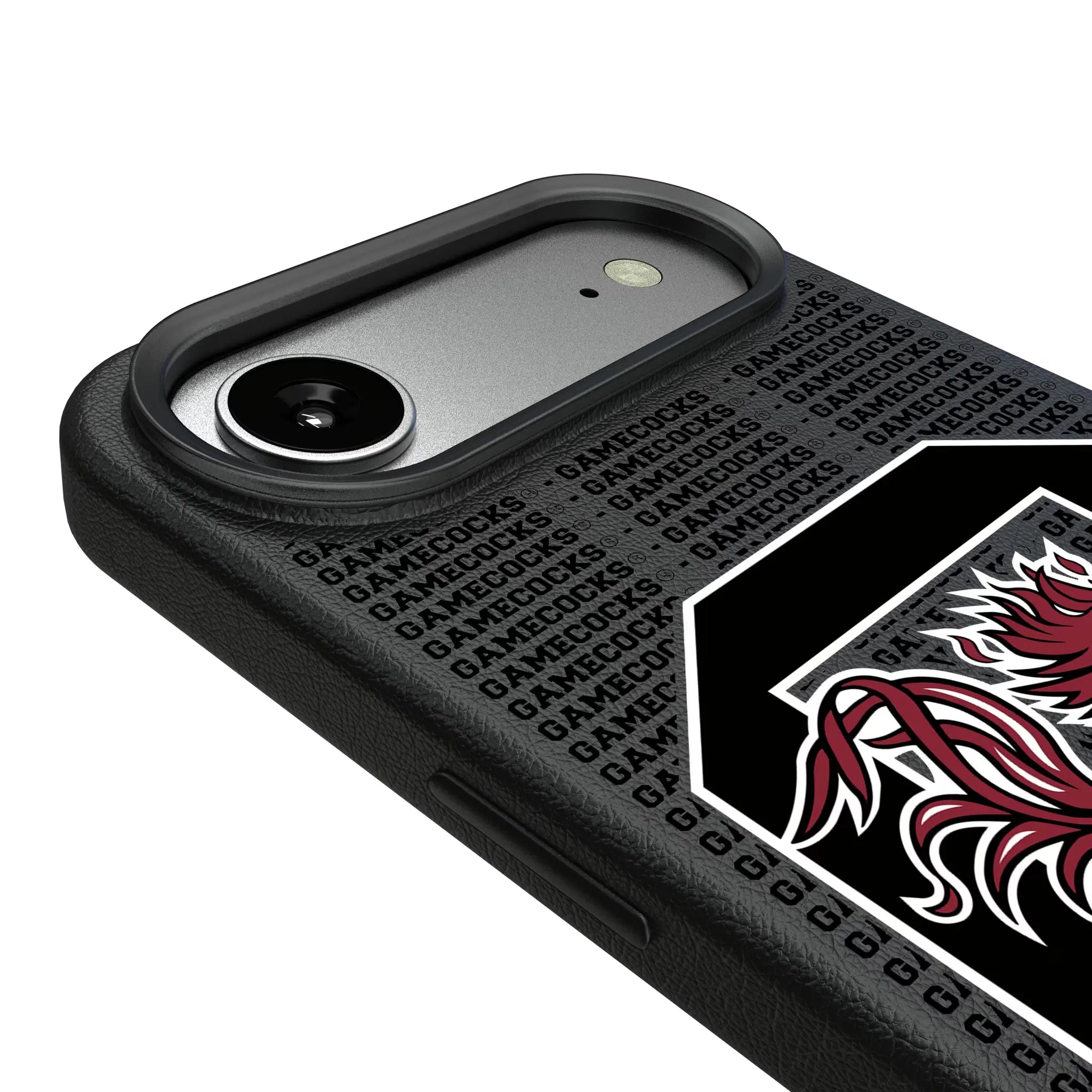 University of South Carolina Gamecocks Text Backdrop iPhone MagSafe Compatible Phone Case for Apple iPhone - Detail#Device_iPhone Air