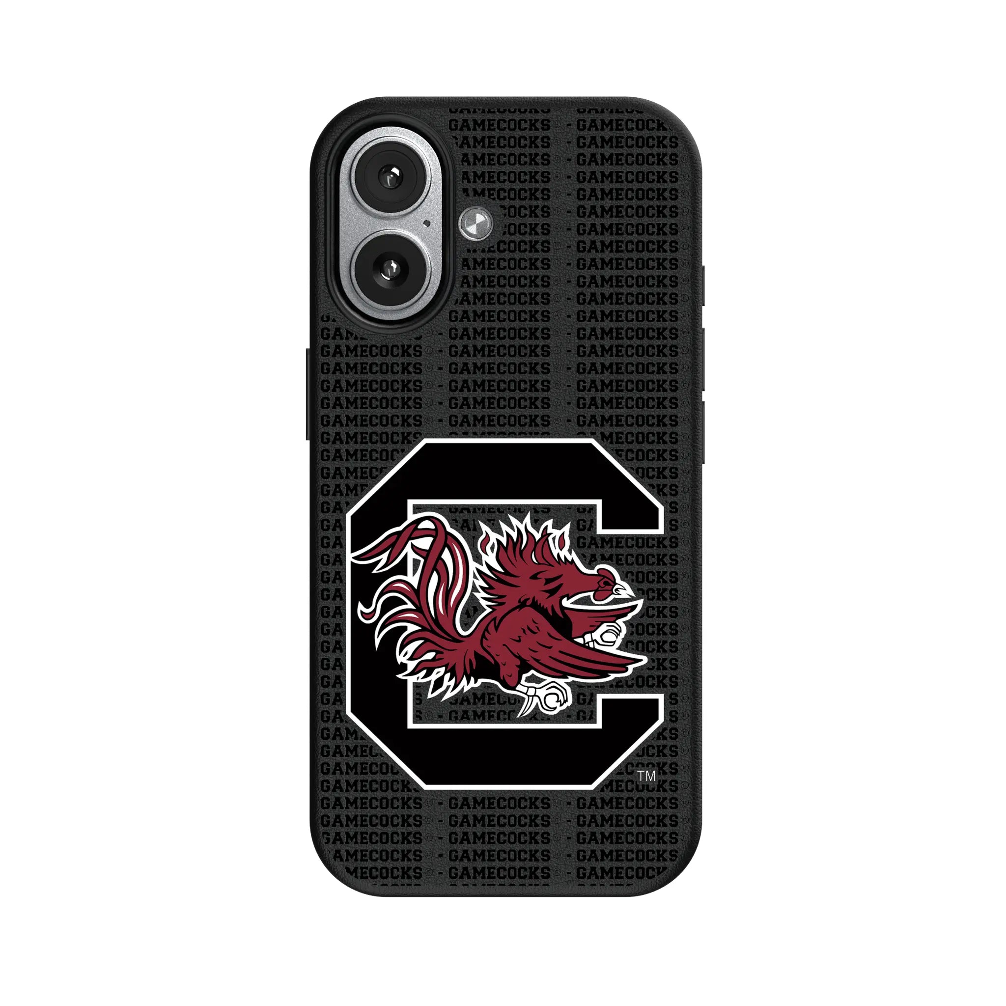 University of South Carolina Gamecocks Text Backdrop iPhone MagSafe Compatible Phone Case for Apple iPhone#Device_iPhone 17