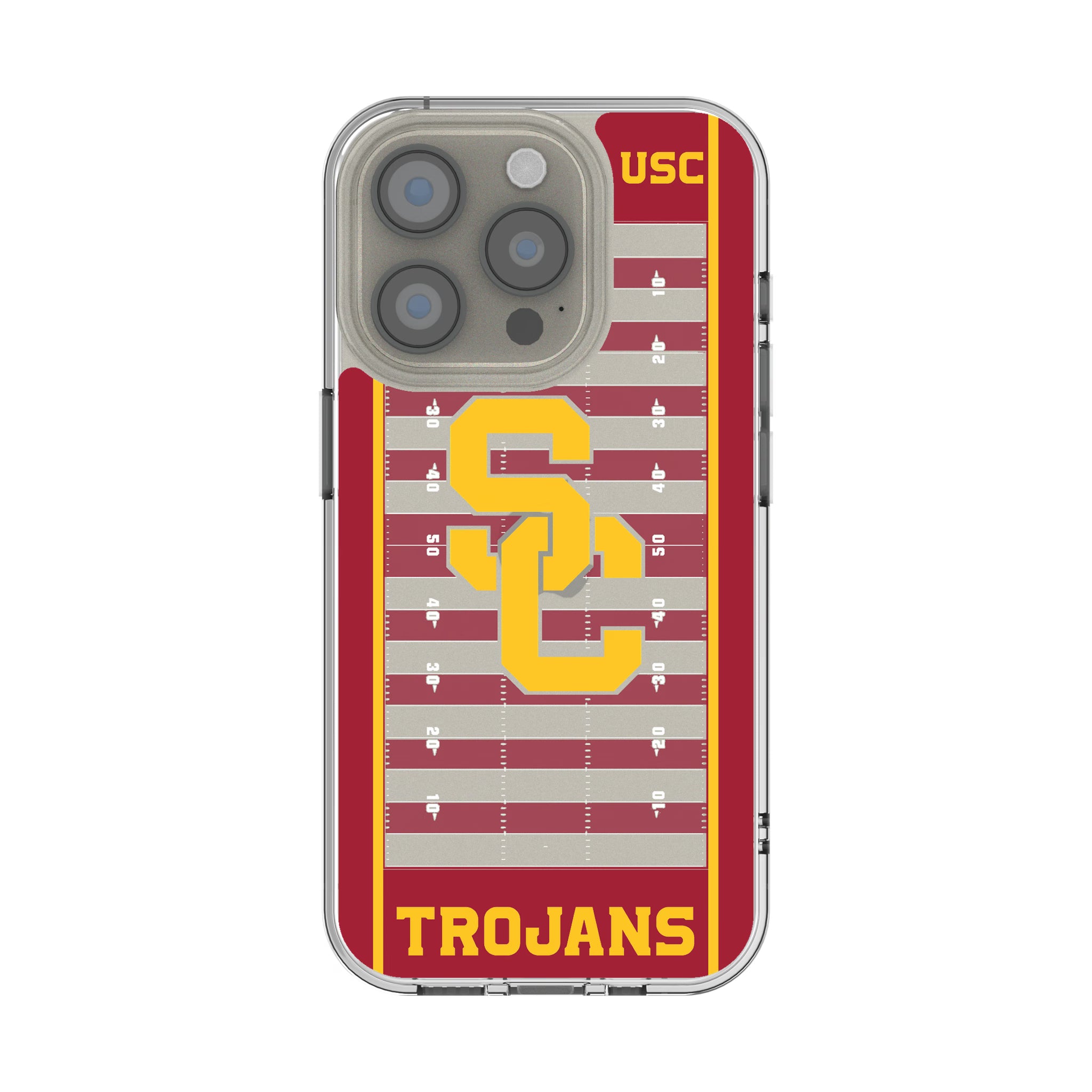 University of Southern California Trojans Field iPhone Clear Phone Case for Apple iPhone