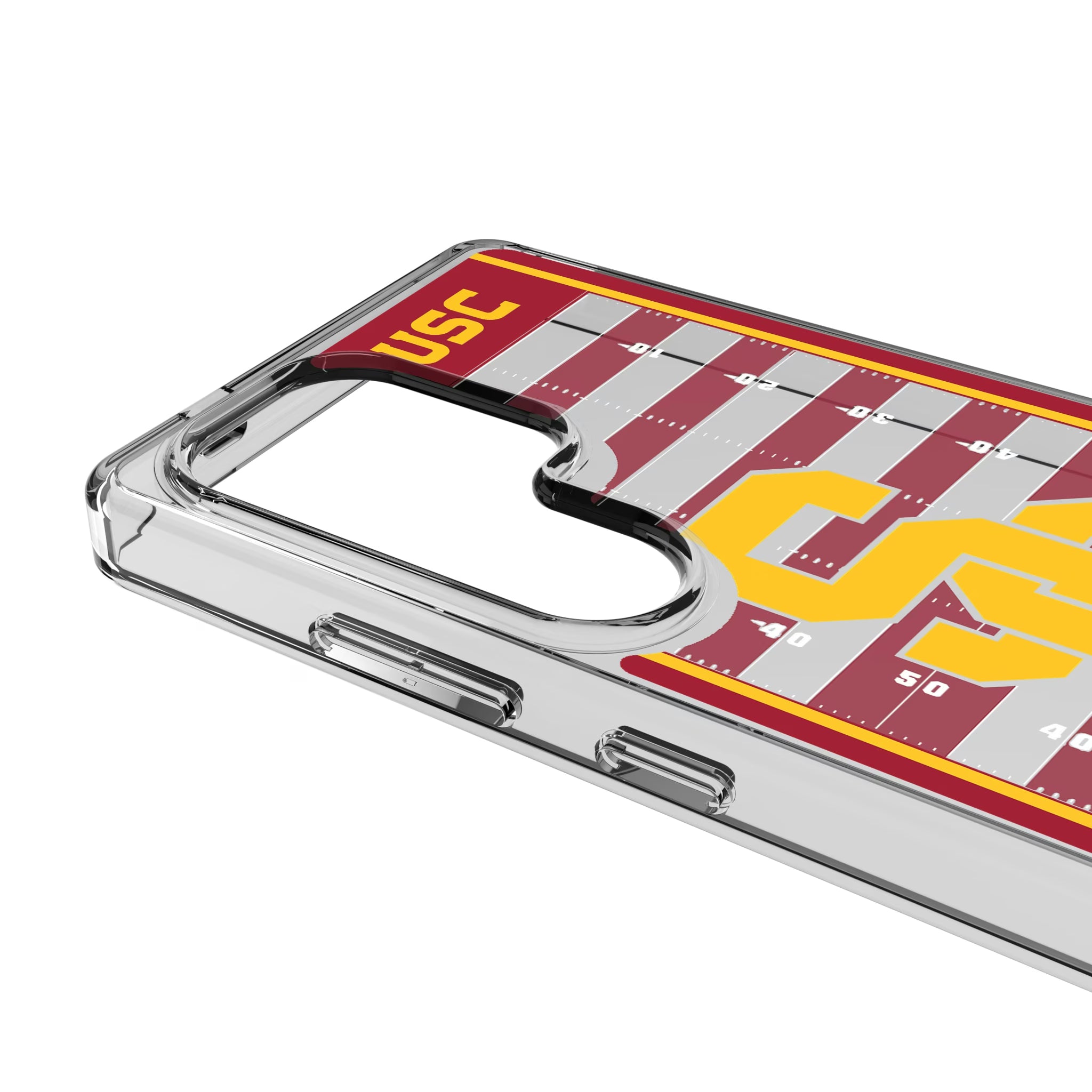 University of Southern California Trojans Field Galaxy Clear Phone Case for Samsung Galaxy - Detail