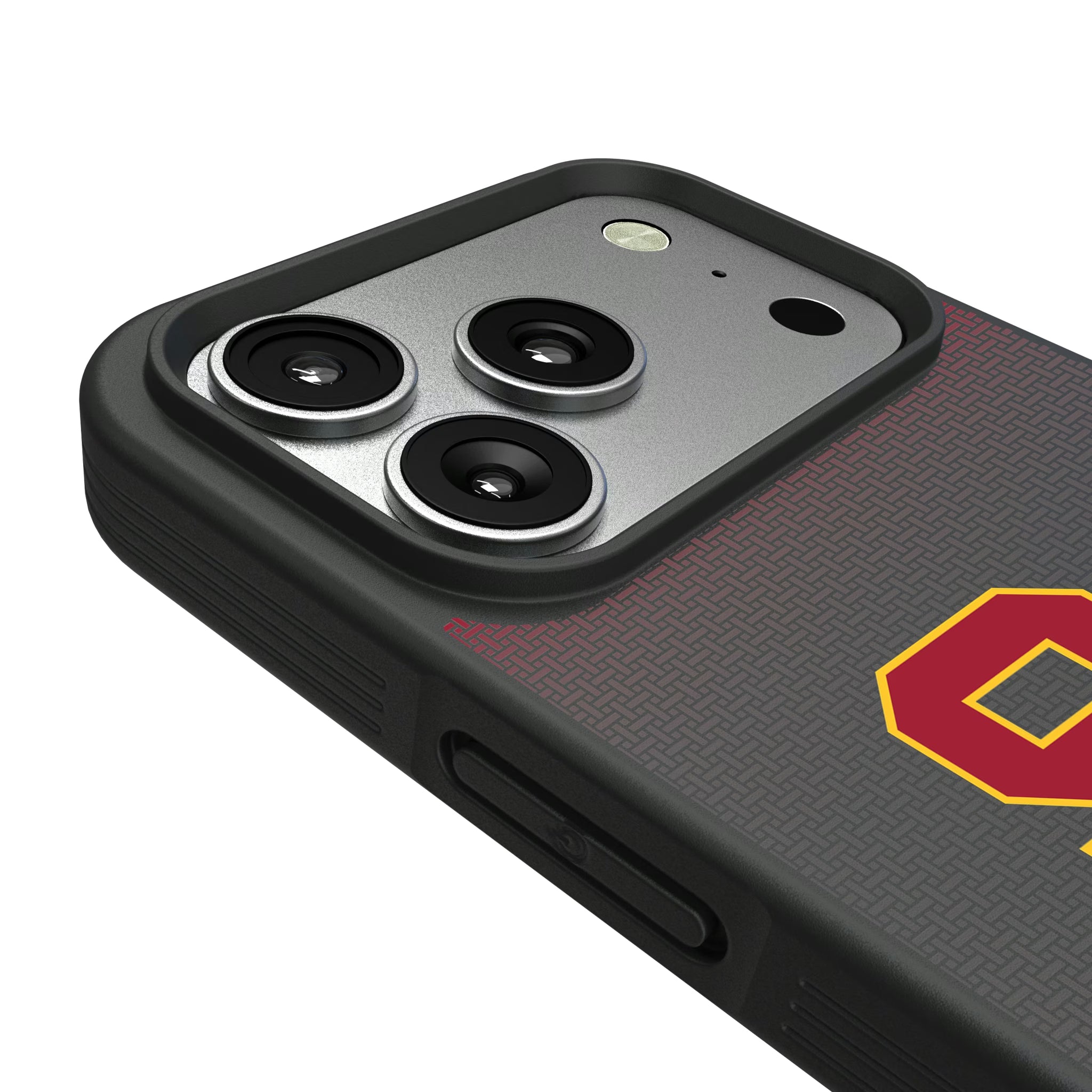 University of Southern California Trojans Linen iPhone Bump Phone Case for Apple iPhone - Detail#Device_iPhone 17 Pro