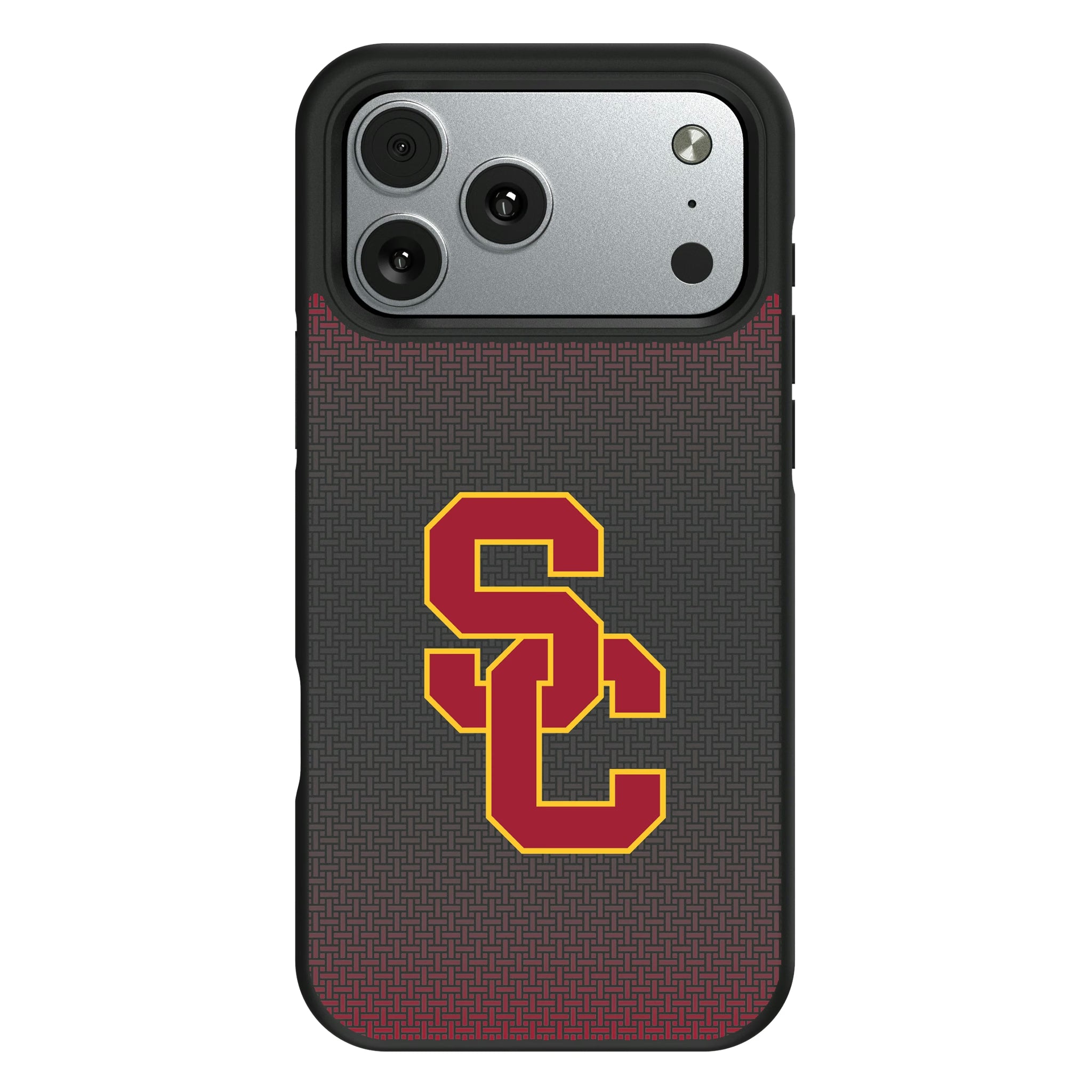 University of Southern California Trojans Linen iPhone Bump Phone Case for Apple iPhone#Device_iPhone 17 Pro Max