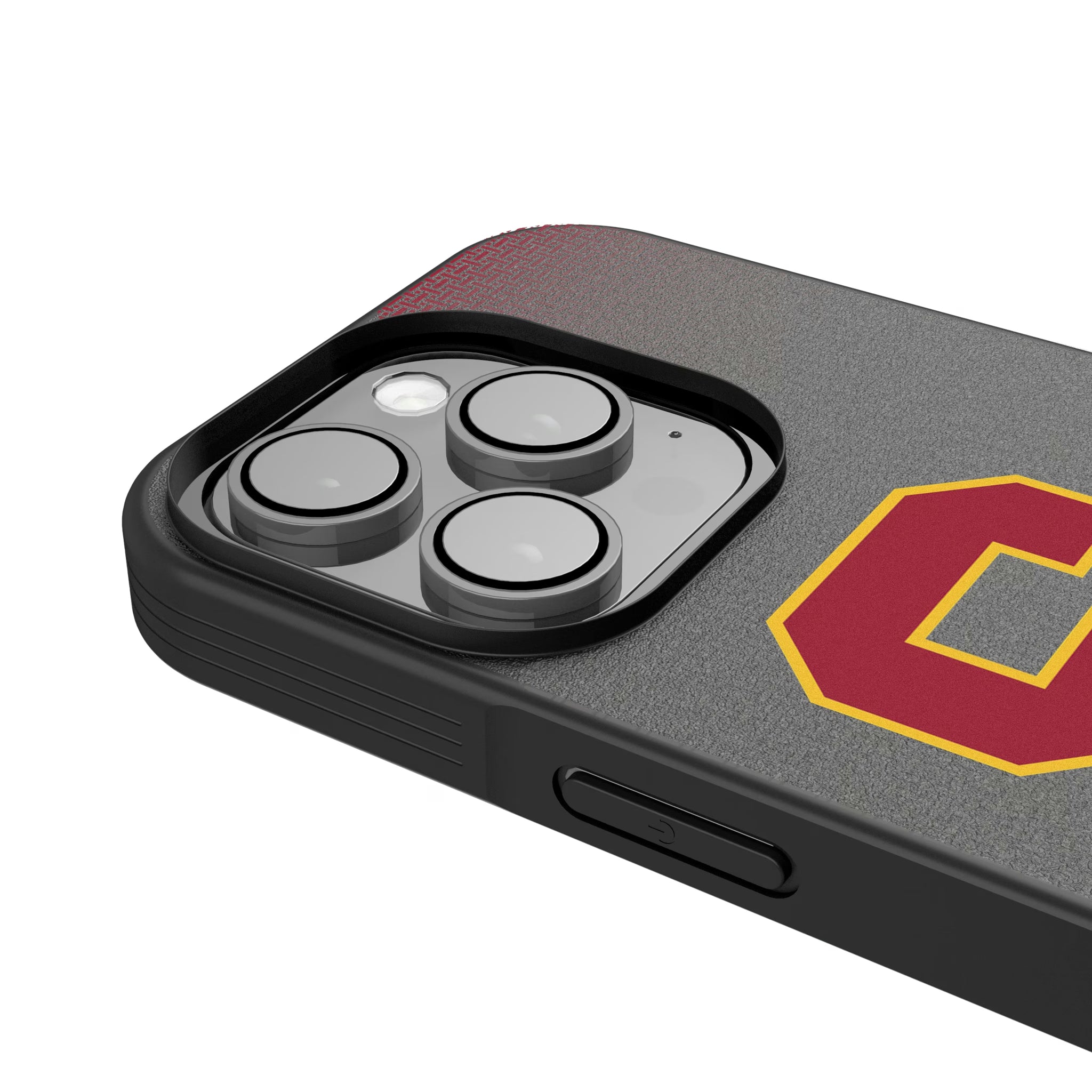 University of Southern California Trojans Linen iPhone Bump Phone Case for Apple iPhone - Detail
