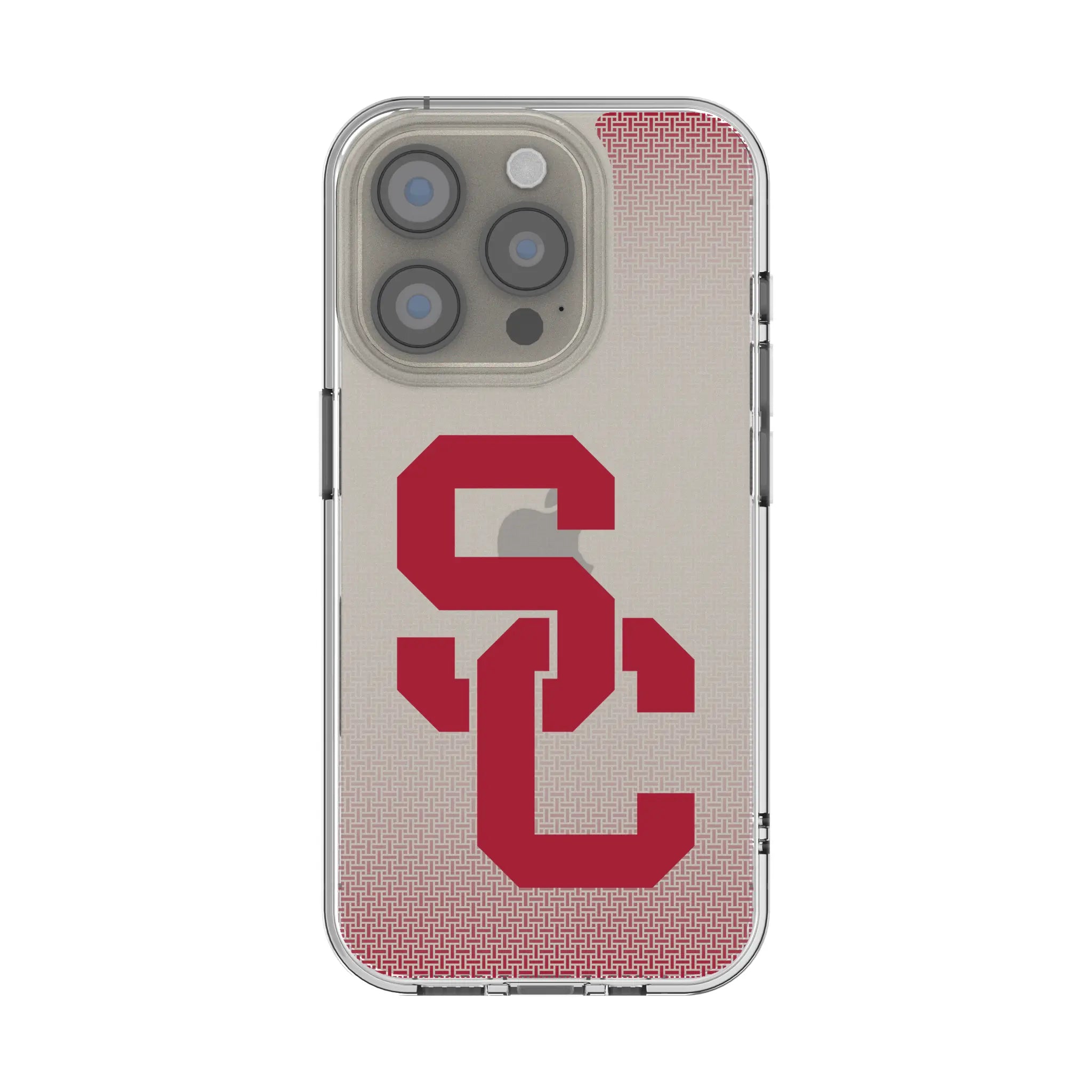 University of Southern California Trojans Linen iPhone Clear Phone Case for Apple iPhone