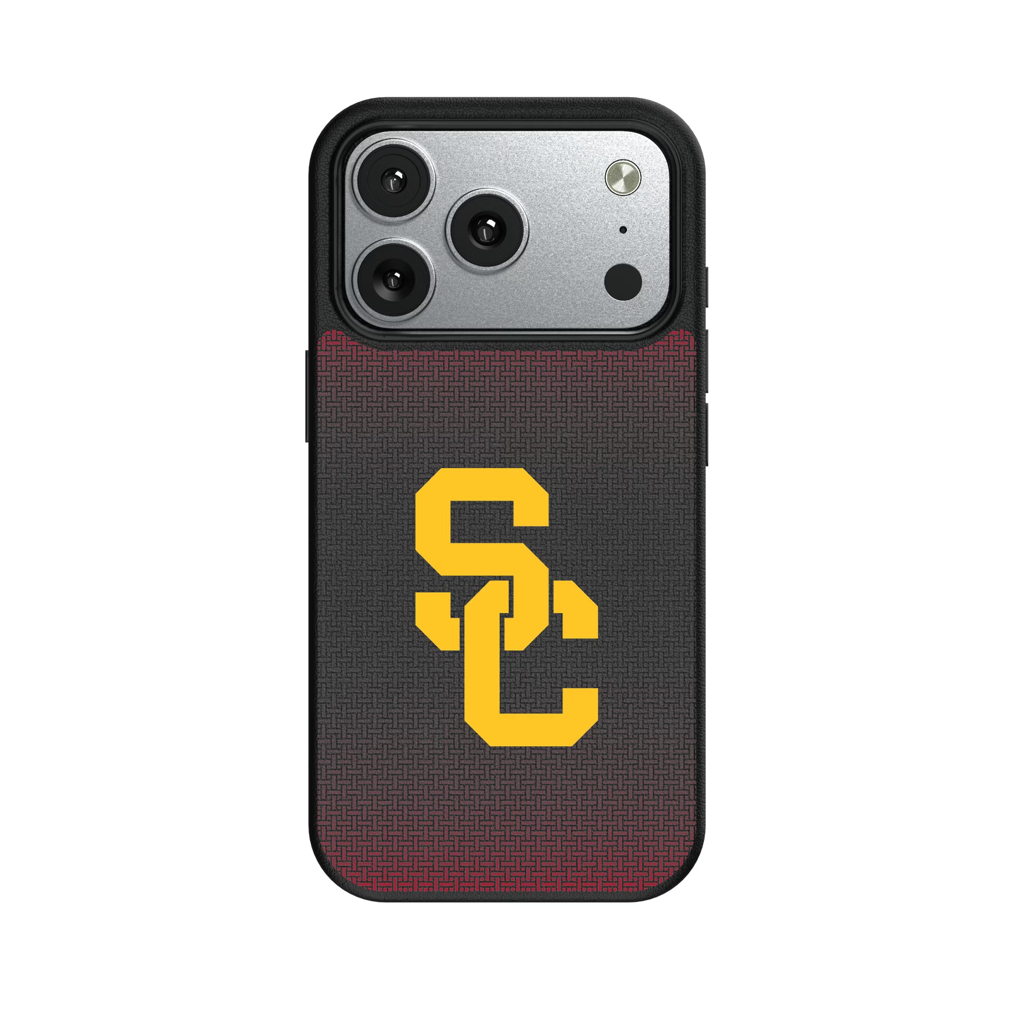 University of Southern California Trojans Linen iPhone MagSafe Compatible Phone Case for Apple iPhone#Device_iPhone 17 Pro