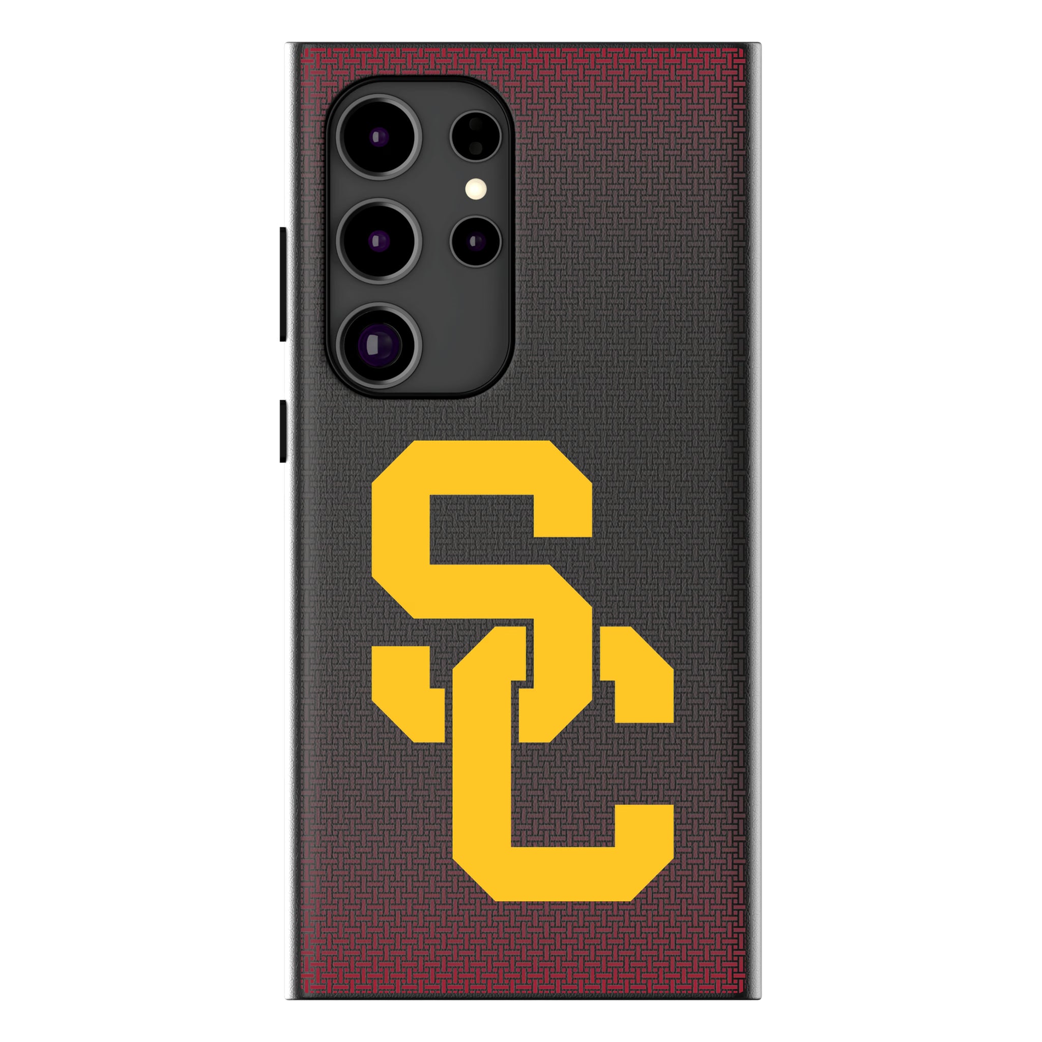 University of Southern California Trojans Linen Galaxy MagSafe Compatible Phone Case for Samsung Galaxy