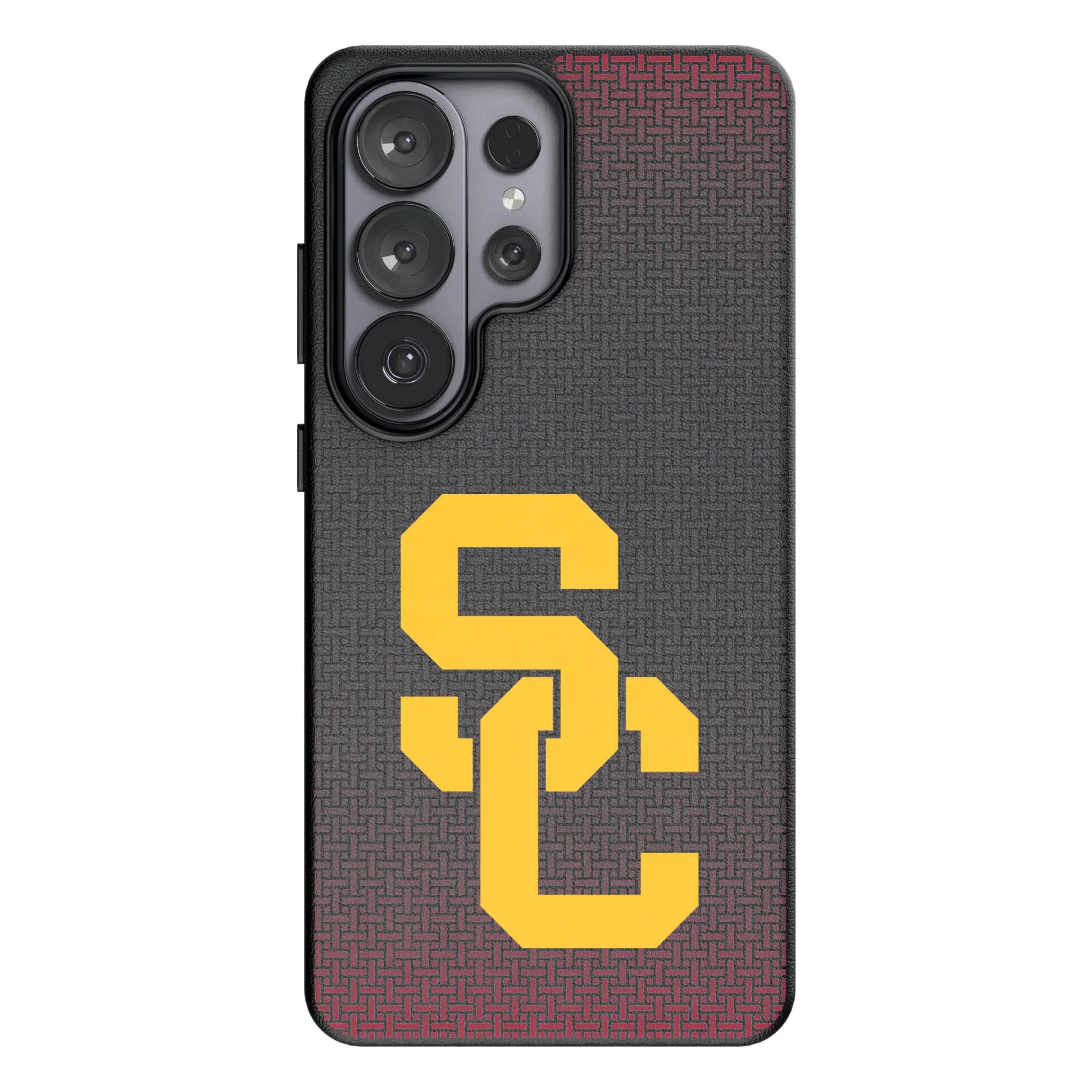University of Southern California Trojans Linen Galaxy MagSafe Compatible Phone Case for Samsung Galaxy#Device_Galaxy S26 Ultra