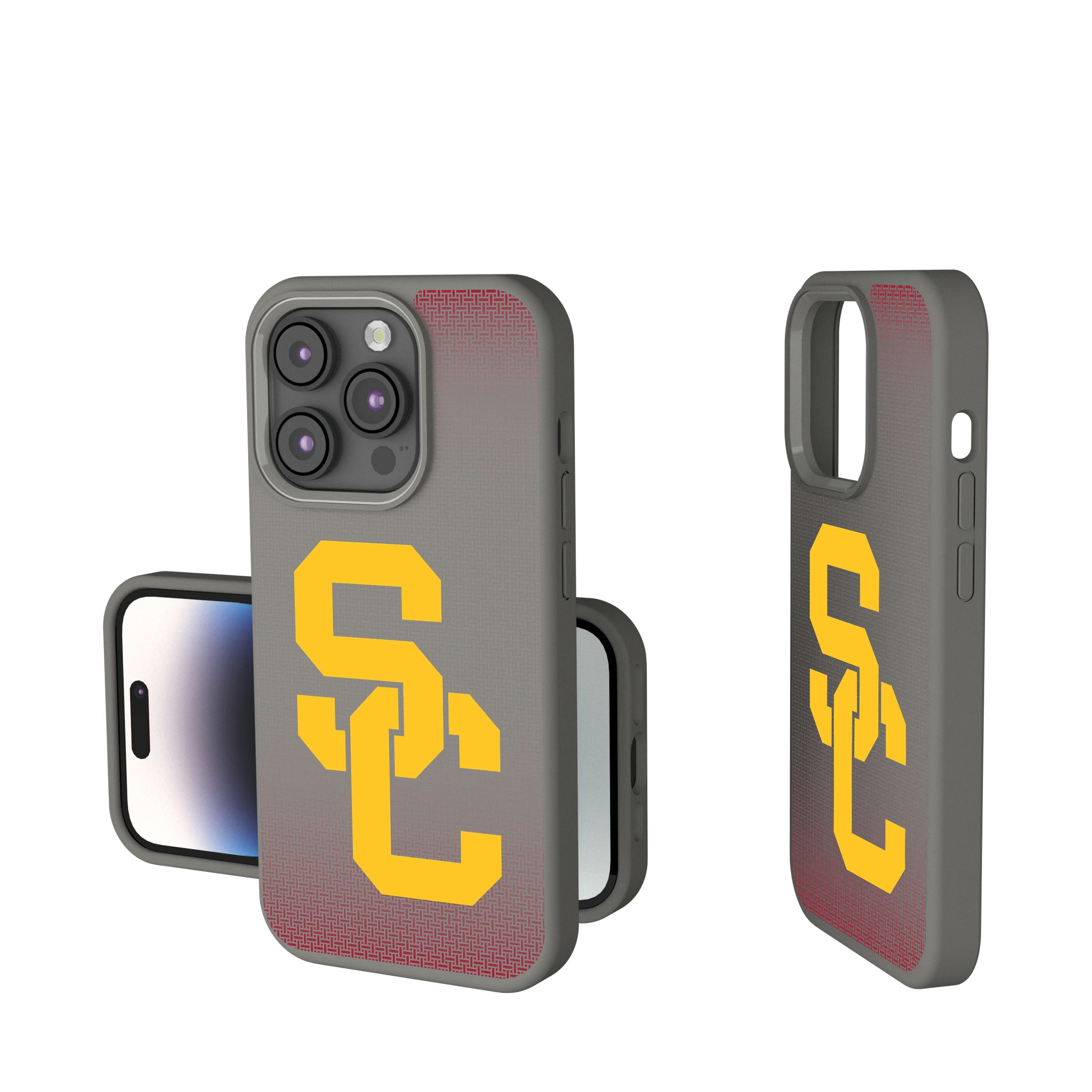 University of Southern California Trojans Linen iPhone Soft Touch Phone Case for Apple iPhone