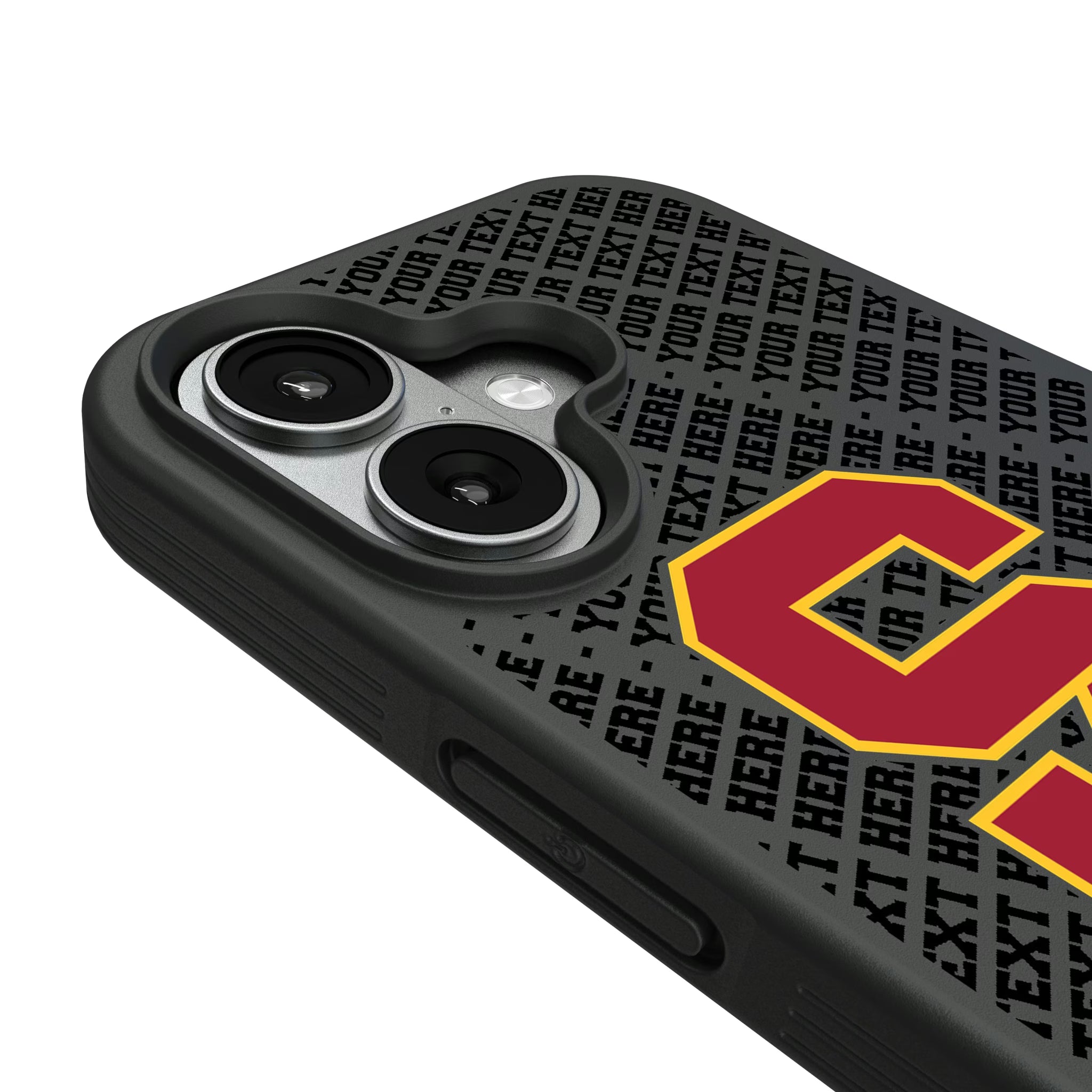 University of Southern California Trojans Personalized EndZone Plus iPhone Bump Phone Case for Apple iPhone - Detail#Device_iPhone 17