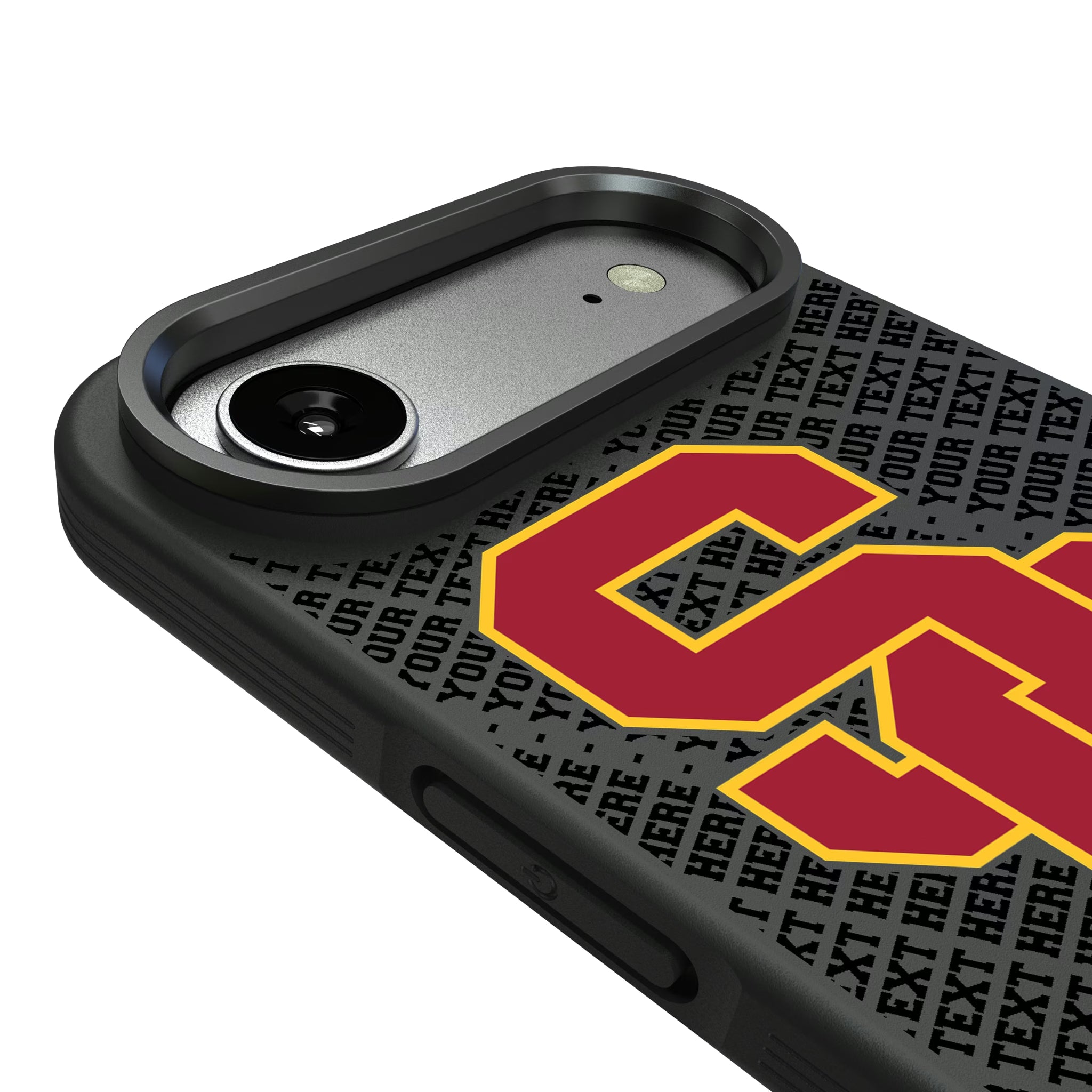 University of Southern California Trojans Personalized EndZone Plus iPhone Bump Phone Case for Apple iPhone - Detail#Device_iPhone Air