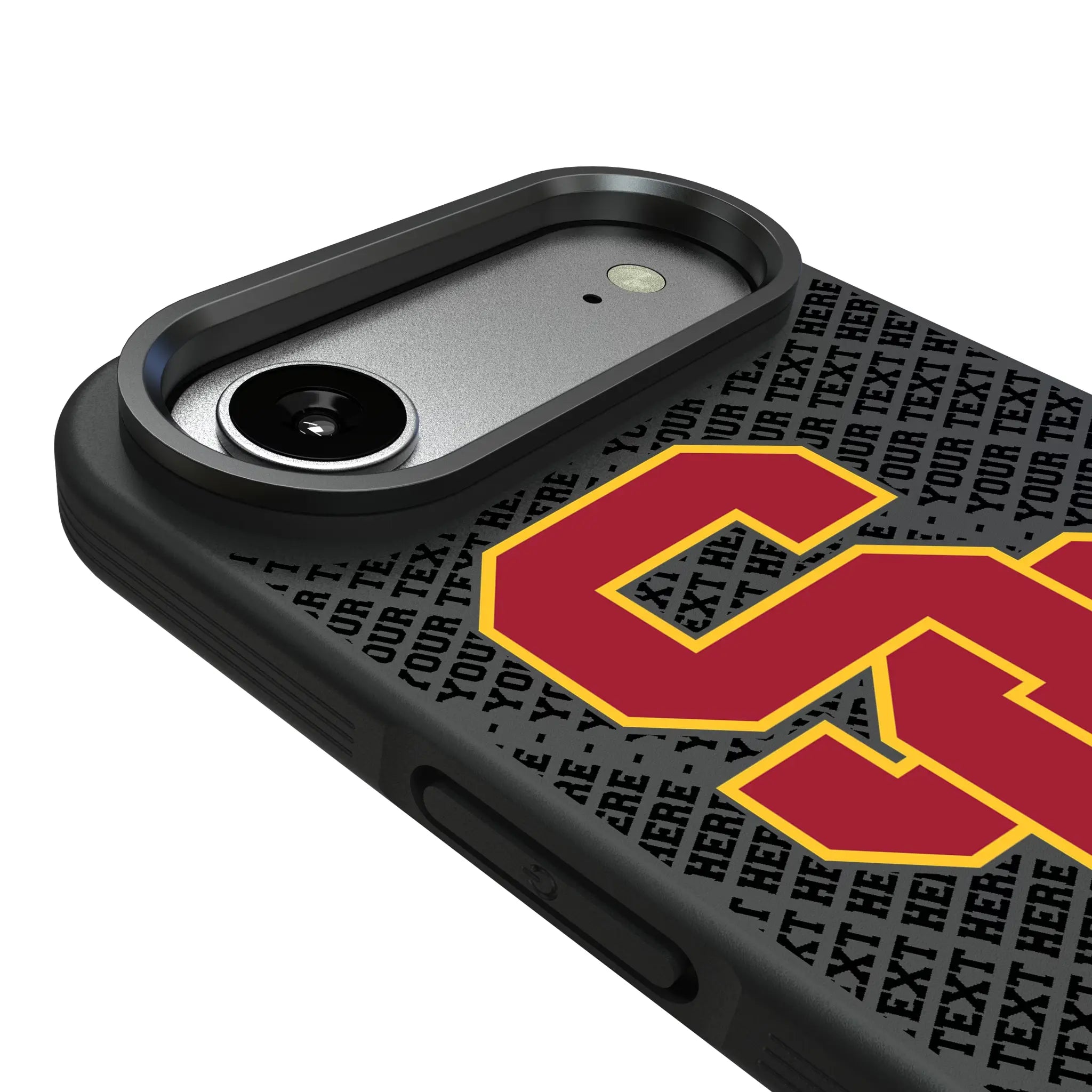 University of Southern California Trojans Personalized EndZone Plus iPhone Bump Phone Case for Apple iPhone - Detail#Device_iPhone Air