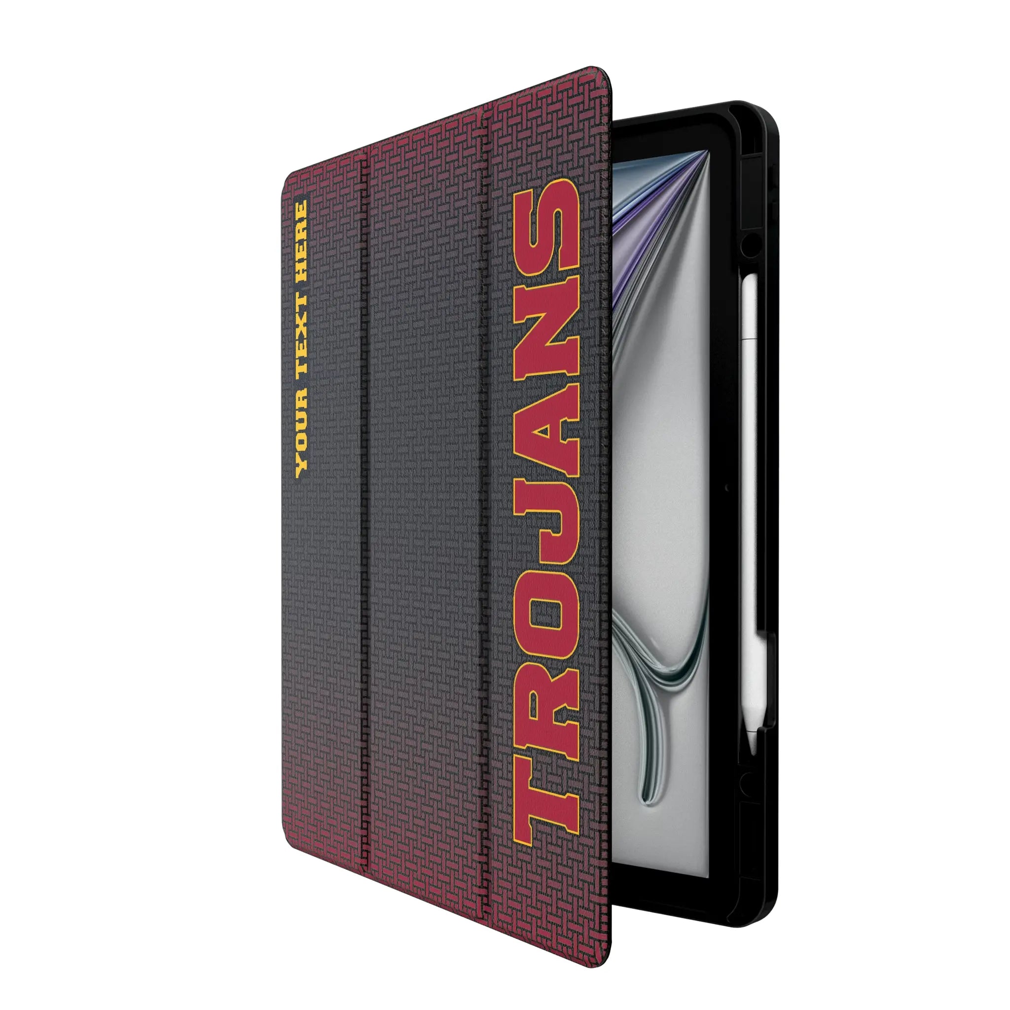 University of Southern California Trojans Personalized Linen iPad Tablet Case for Apple iPad