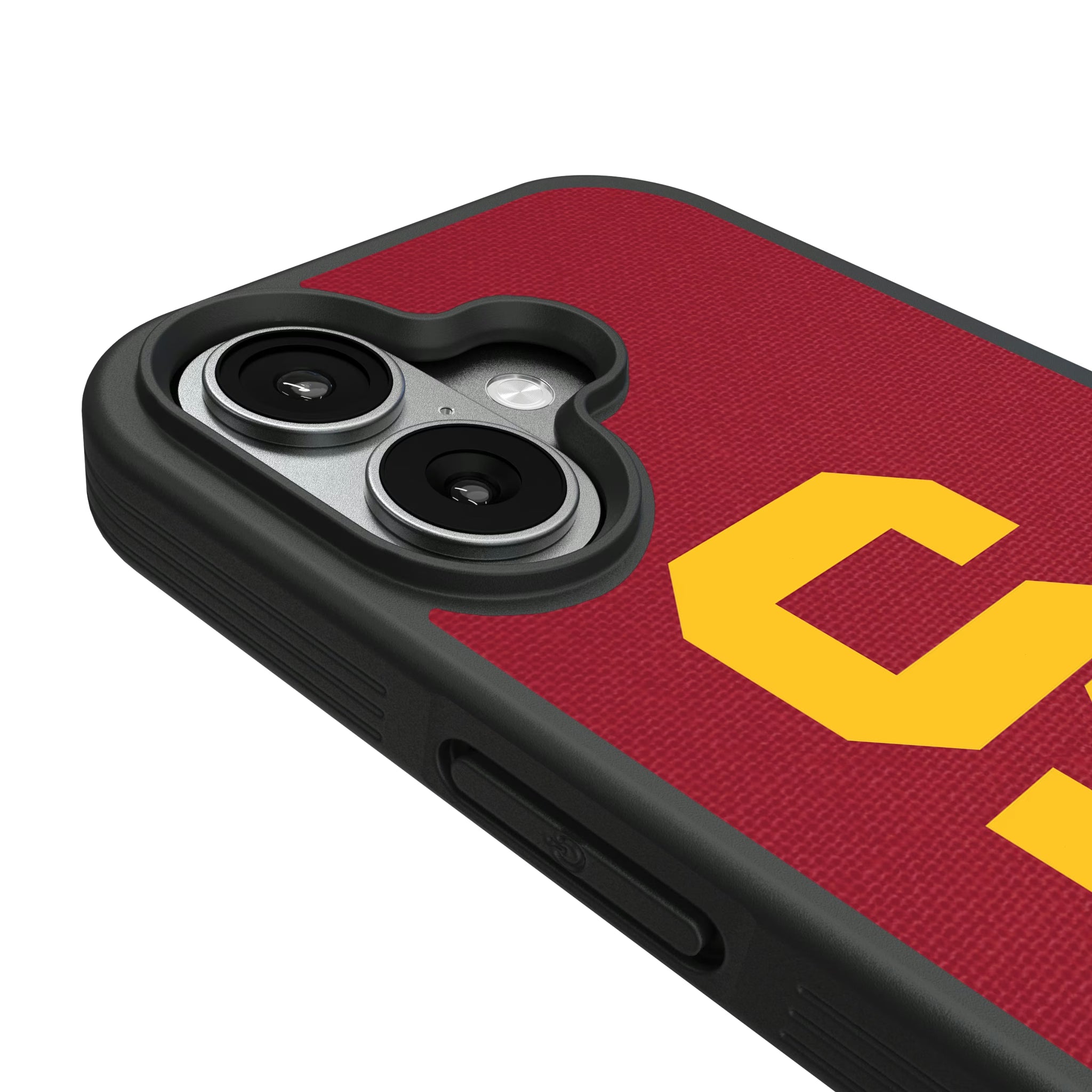 University of Southern California Trojans Personalized Stripe iPhone Bump Phone Case for Apple iPhone - Detail#Device_iPhone 17