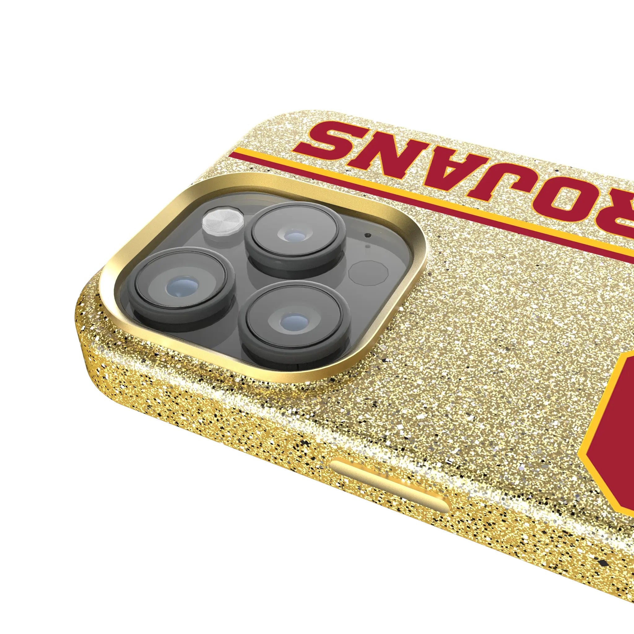 University of Southern California Trojans Sidebar iPhone Bling Phone Case for Apple iPhone - Detail