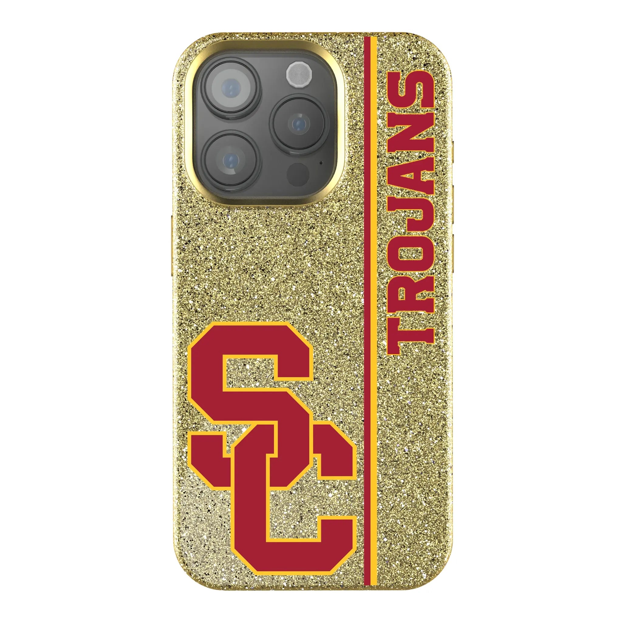 University of Southern California Trojans Sidebar iPhone Bling Phone Case for Apple iPhone