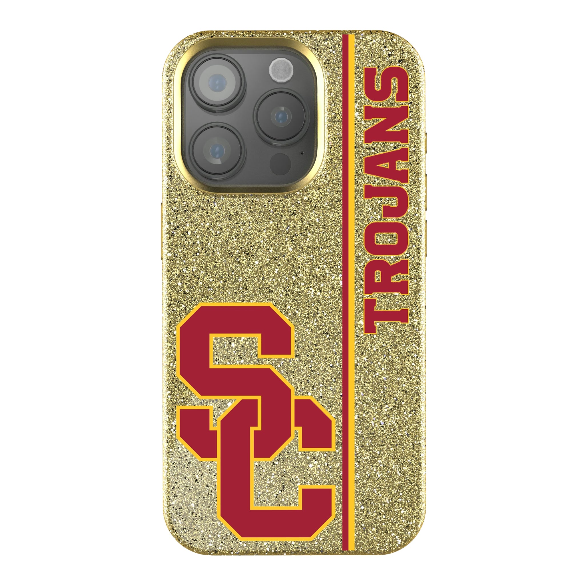 University of Southern California Trojans Sidebar iPhone Bling Phone Case for Apple iPhone