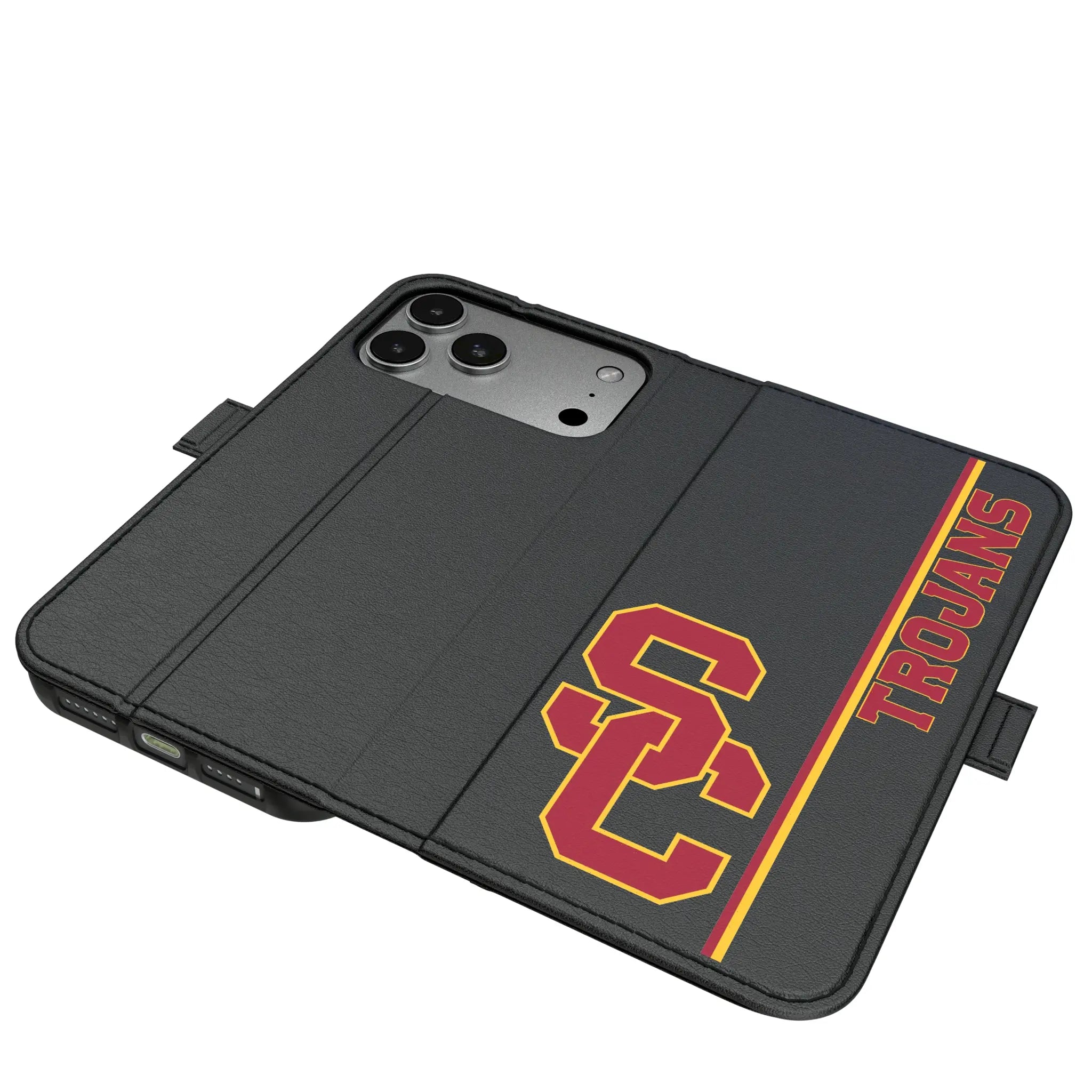 University of Southern California Trojans Sidebar iPhone Folio Phone Case for Apple iPhone#Device_iPhone 17 Pro Max