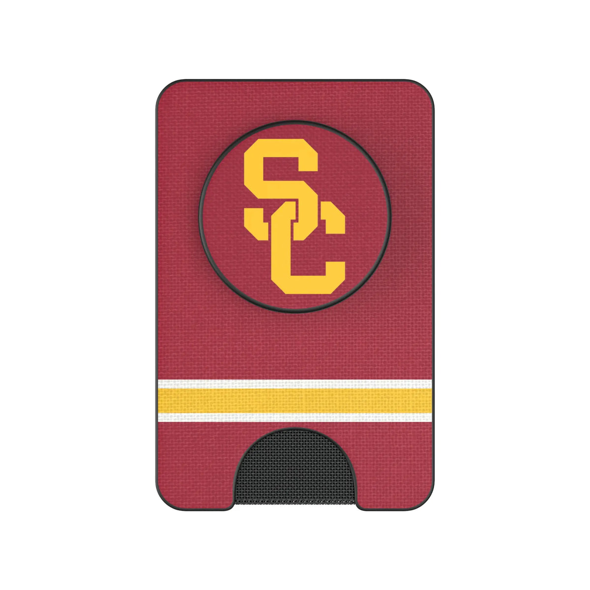 University of Southern California Trojans Stripe Popsockets Wallet Magnetic