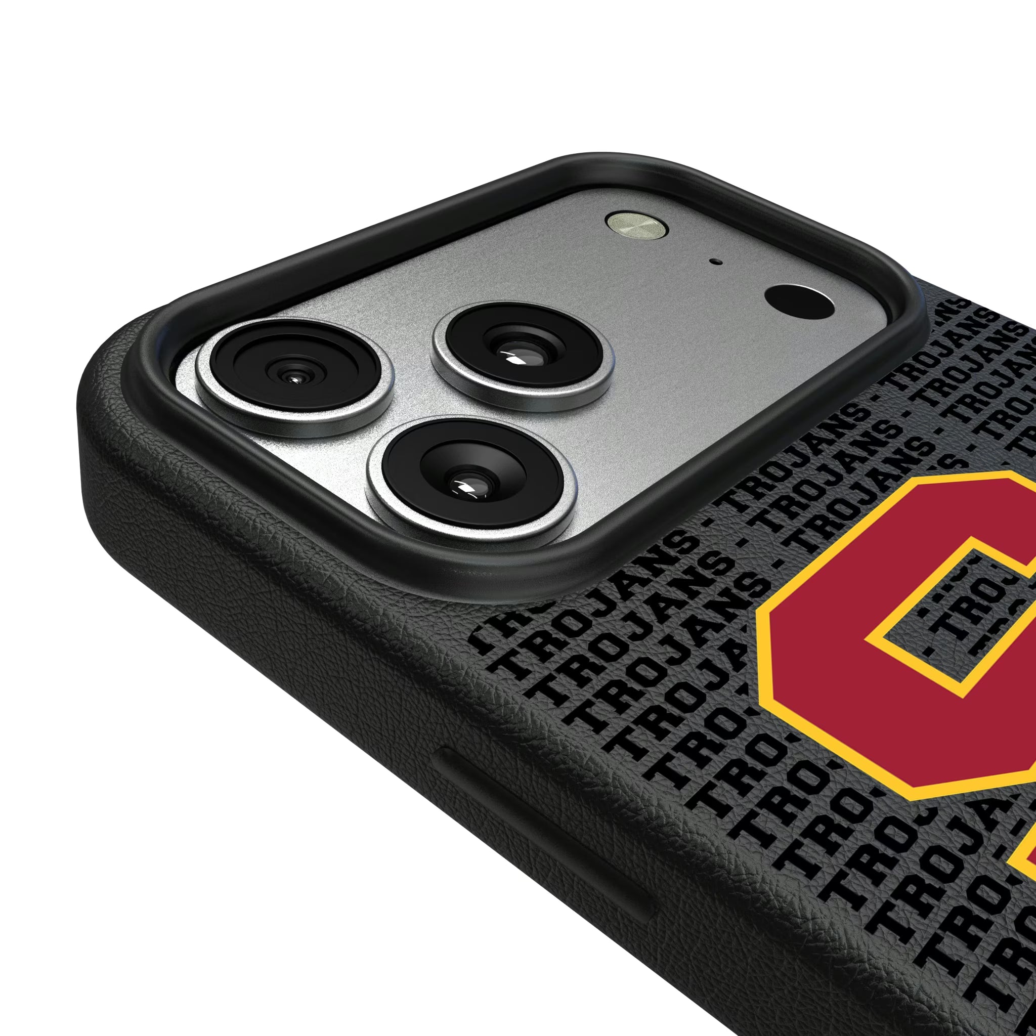 University of Southern California Trojans Text Backdrop iPhone MagSafe Compatible Phone Case for Apple iPhone - Detail#Device_iPhone 17 Pro Max