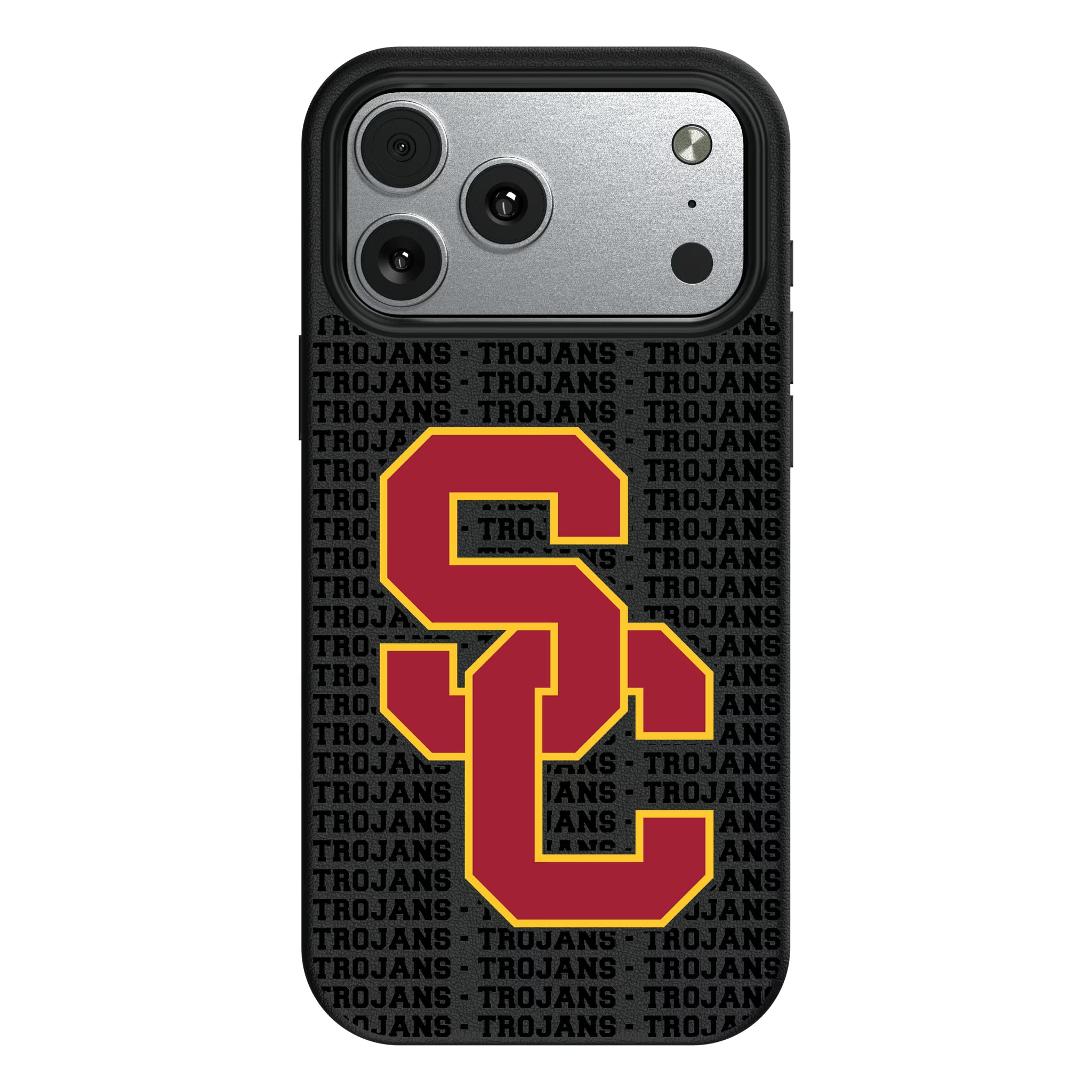 University of Southern California Trojans Text Backdrop iPhone MagSafe Compatible Phone Case for Apple iPhone#Device_iPhone 17 Pro Max