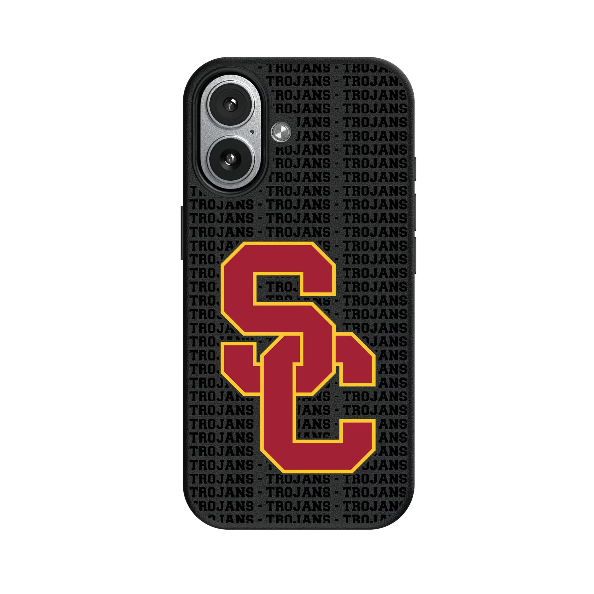 University of Southern California Trojans Text Backdrop iPhone MagSafe Compatible Phone Case for Apple iPhone#Device_iPhone 17