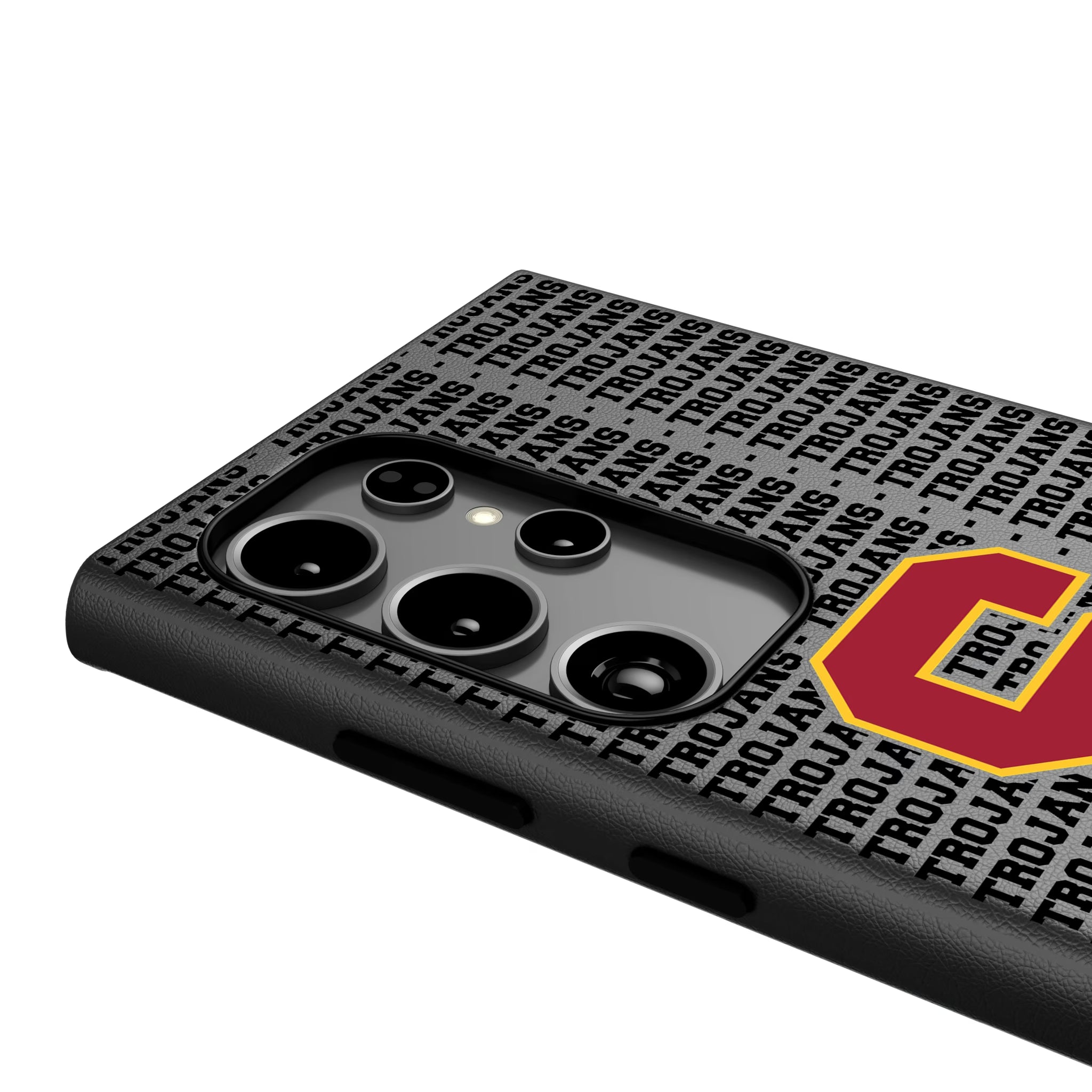 University of Southern California Trojans Text Backdrop Galaxy MagSafe Compatible Phone Case for Samsung Galaxy - Detail
