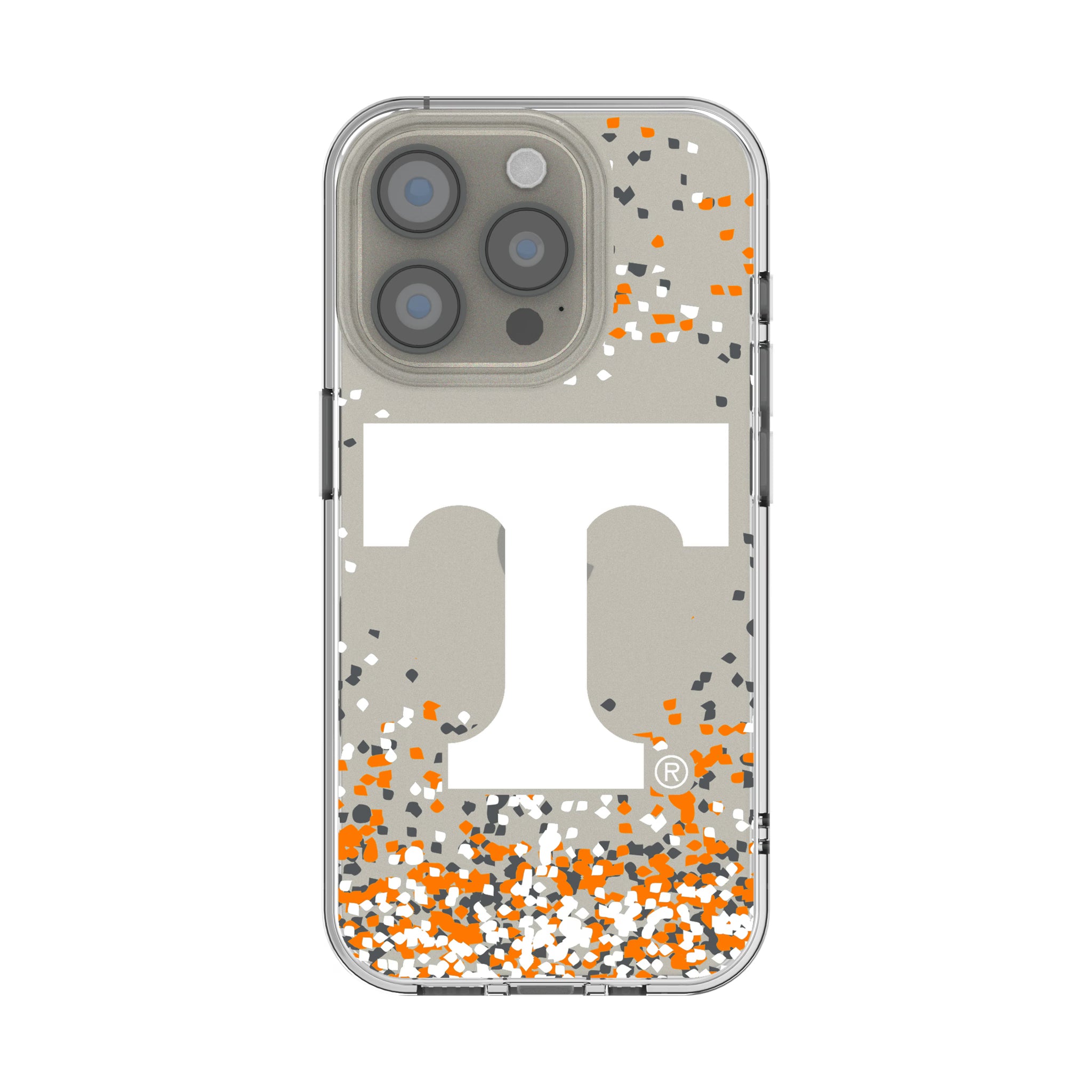 University of Tennessee Volunteers Confetti iPhone Clear Phone Case for Apple iPhone