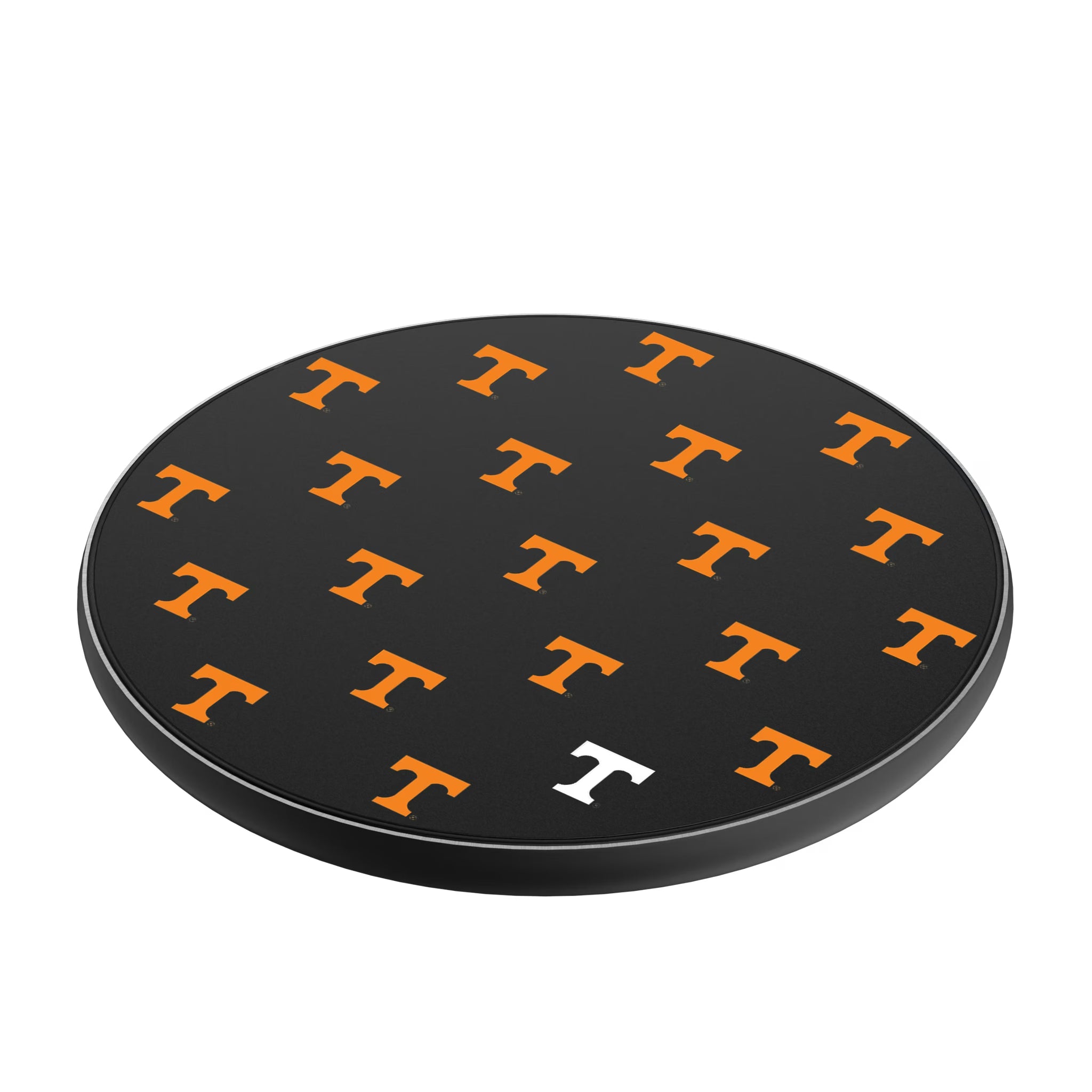 University of Tennessee Volunteers Fashion Pattern 15-Watt Wireless Charger - Isometric View