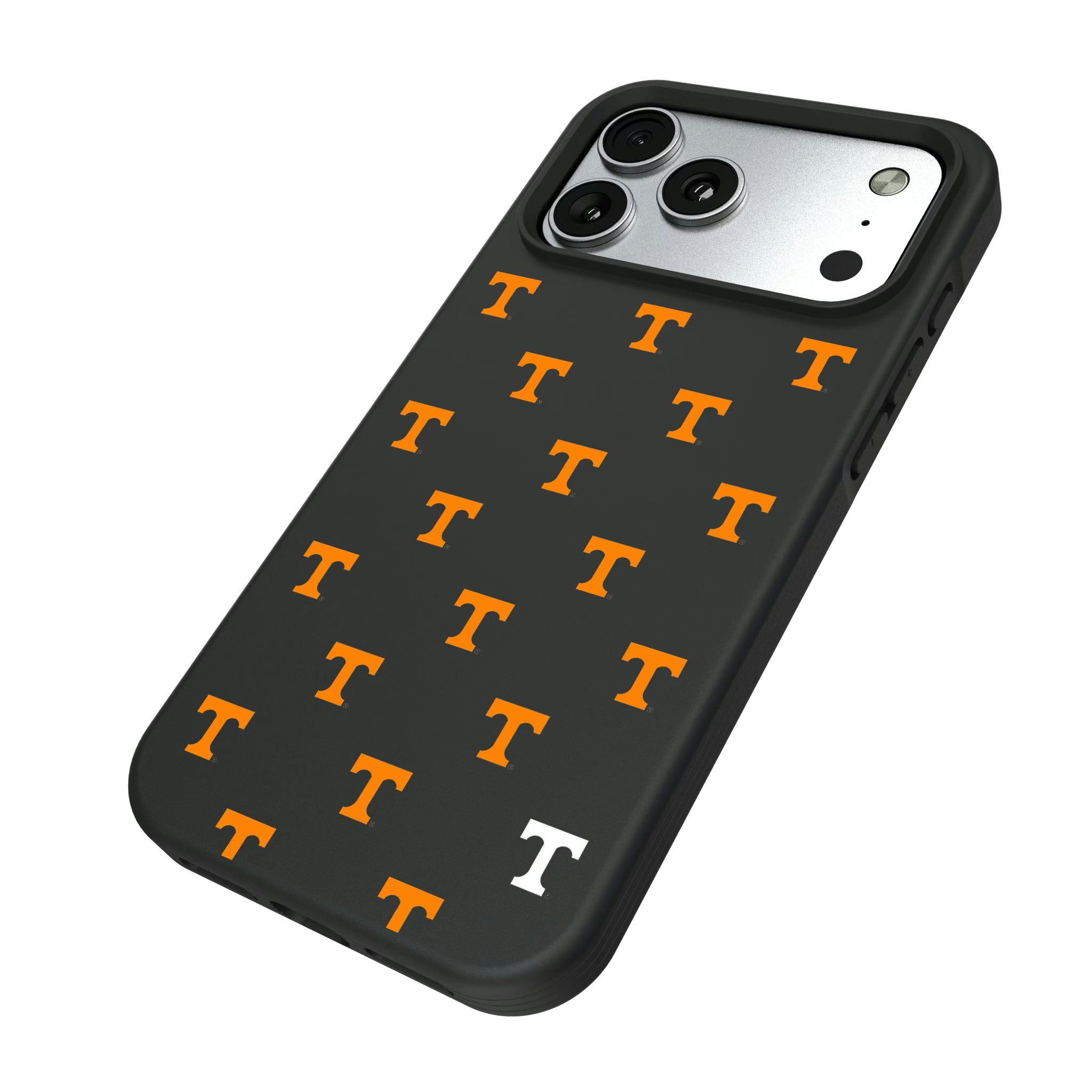 University of Tennessee Volunteers Fashion Pattern iPhone Bump Phone Case for Apple iPhone - Isometric View#Device_iPhone 17 Pro Max