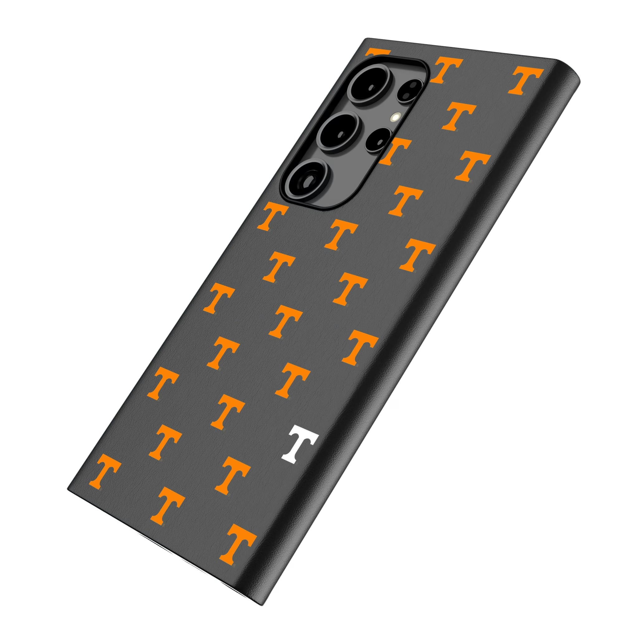 University of Tennessee Volunteers Fashion Pattern Galaxy MagSafe Compatible Phone Case for Samsung Galaxy - Isometric View