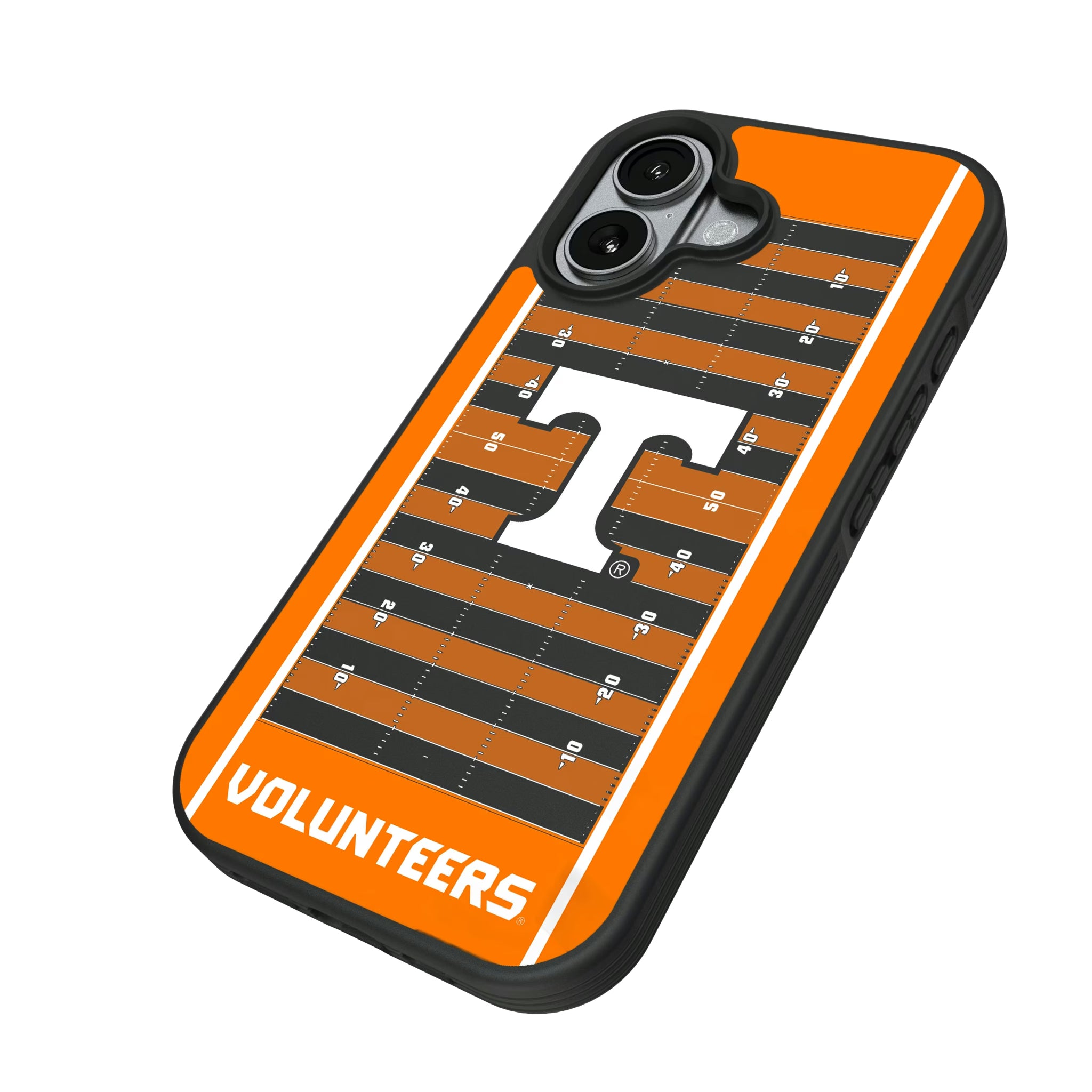University of Tennessee Volunteers Field iPhone Bump Phone Case for Apple iPhone - Isometric View#Device_iPhone 17