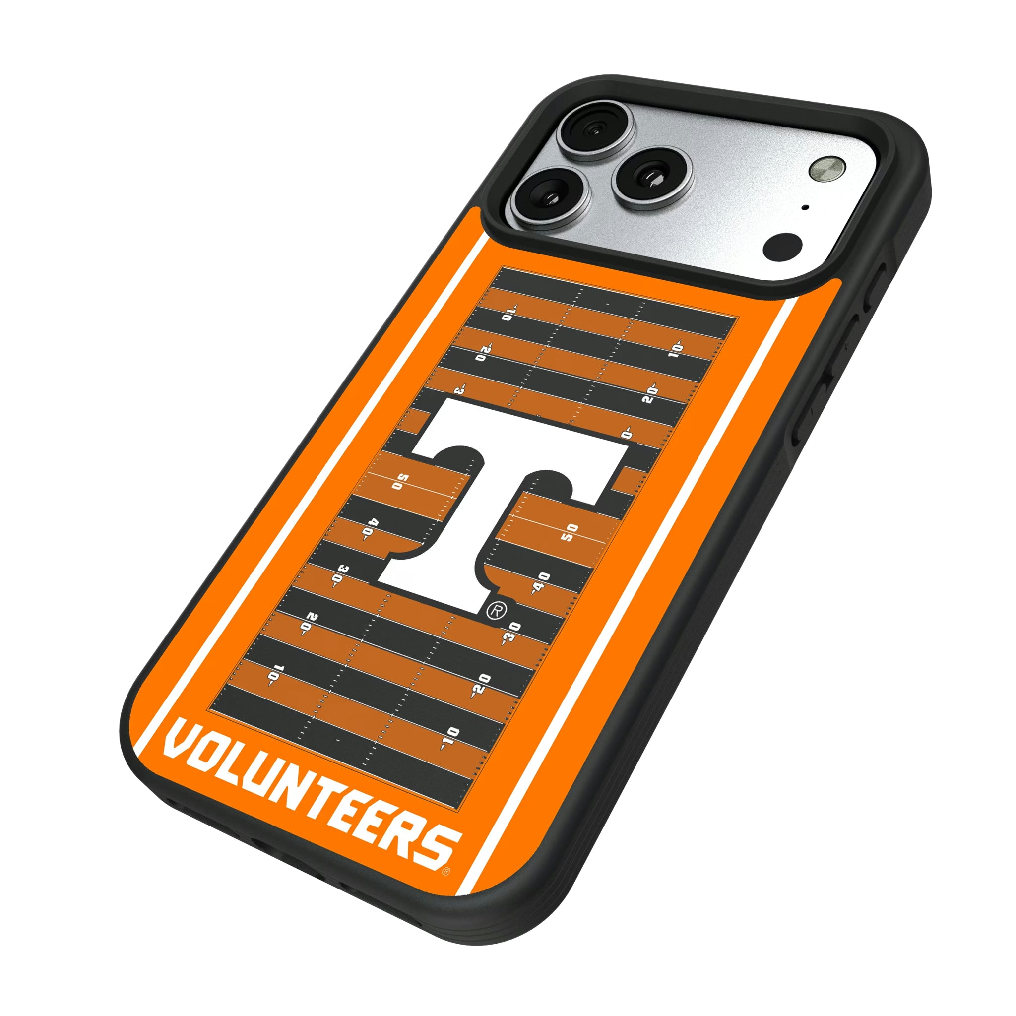 University of Tennessee Volunteers Field iPhone Bump Phone Case for Apple iPhone - Isometric View#Device_iPhone 17 Pro Max