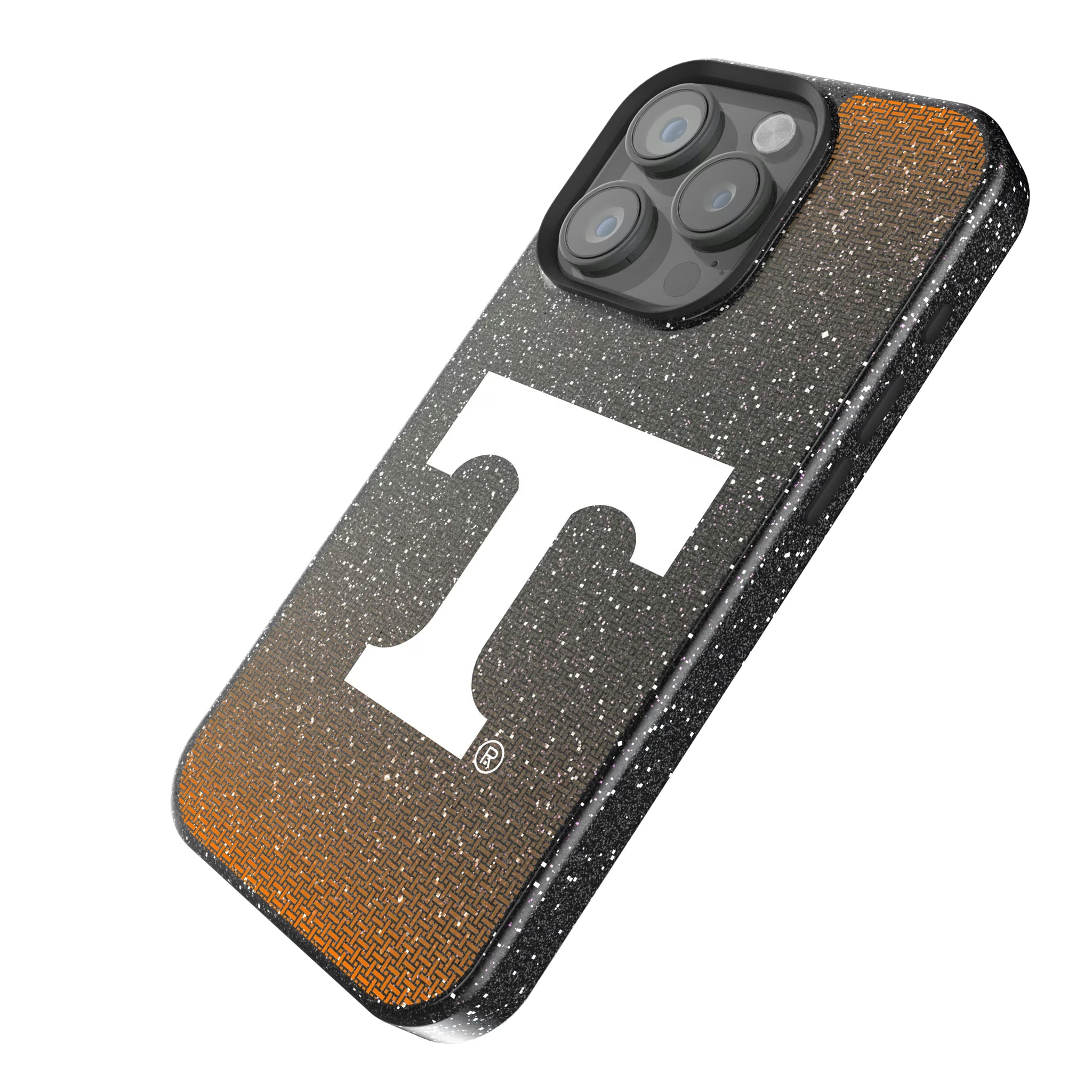 University of Tennessee Volunteers Linen iPhone Bling Phone Case for Apple iPhone - Isometric View