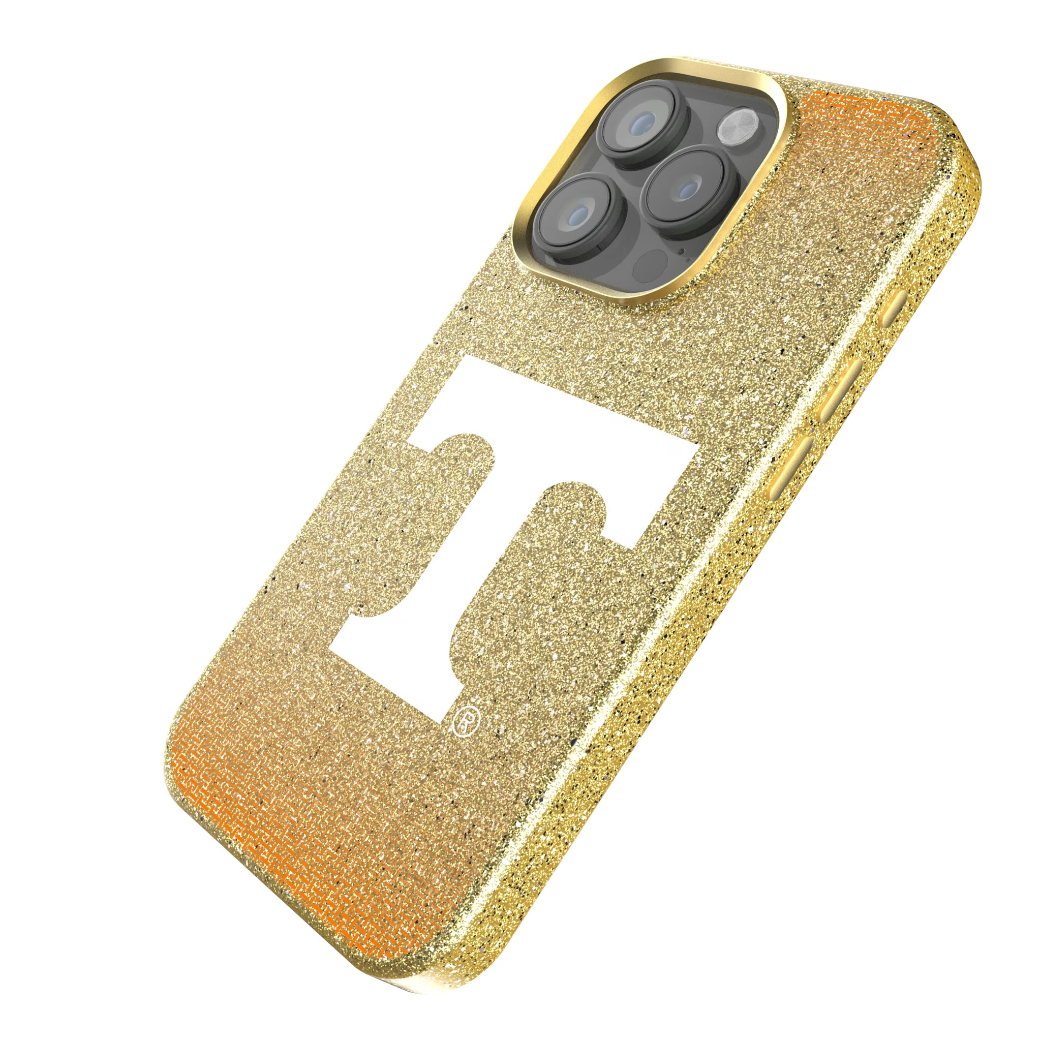 University of Tennessee Volunteers Linen iPhone Bling Phone Case for Apple iPhone - Isometric View