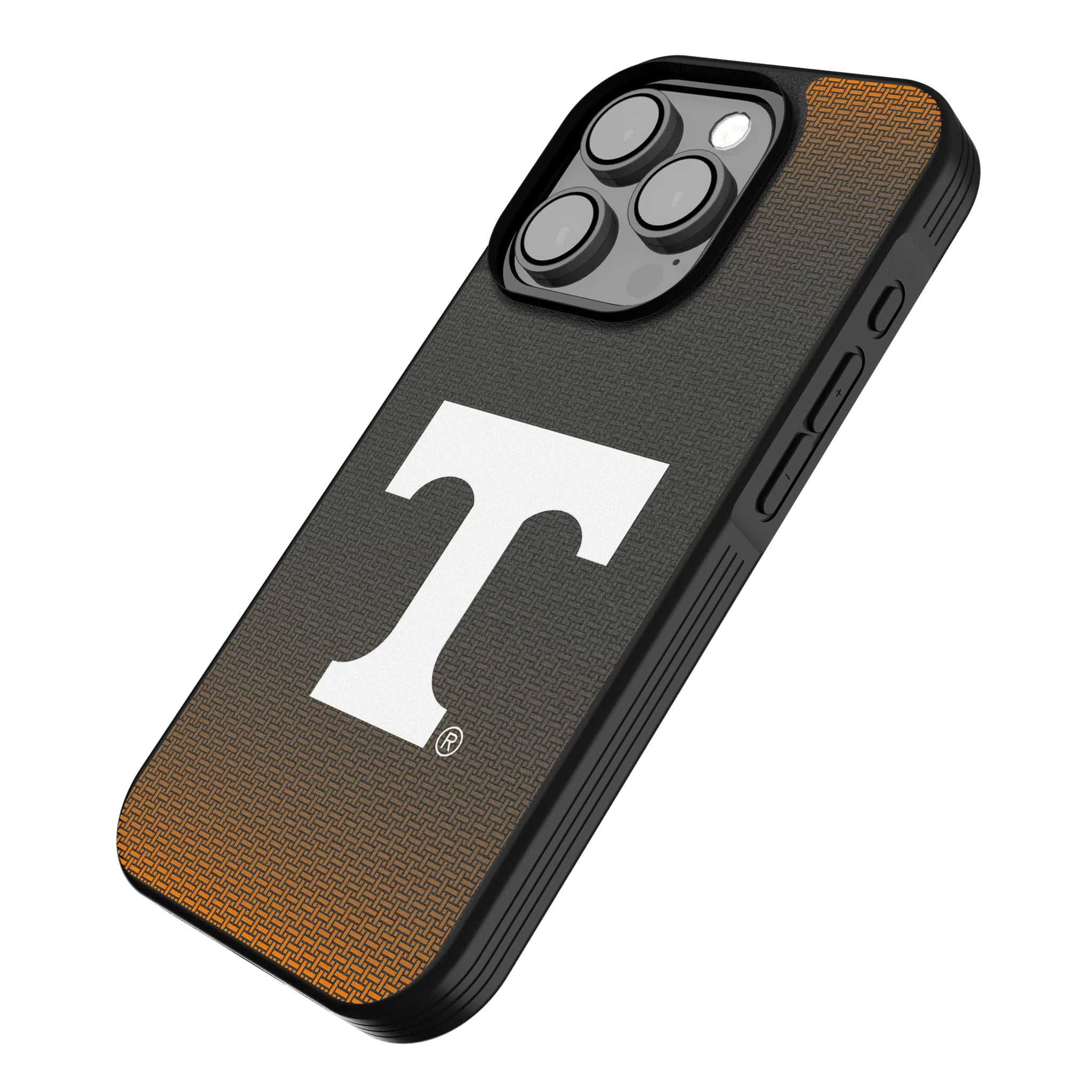University of Tennessee Volunteers Linen iPhone Bump Phone Case for Apple iPhone - Isometric View