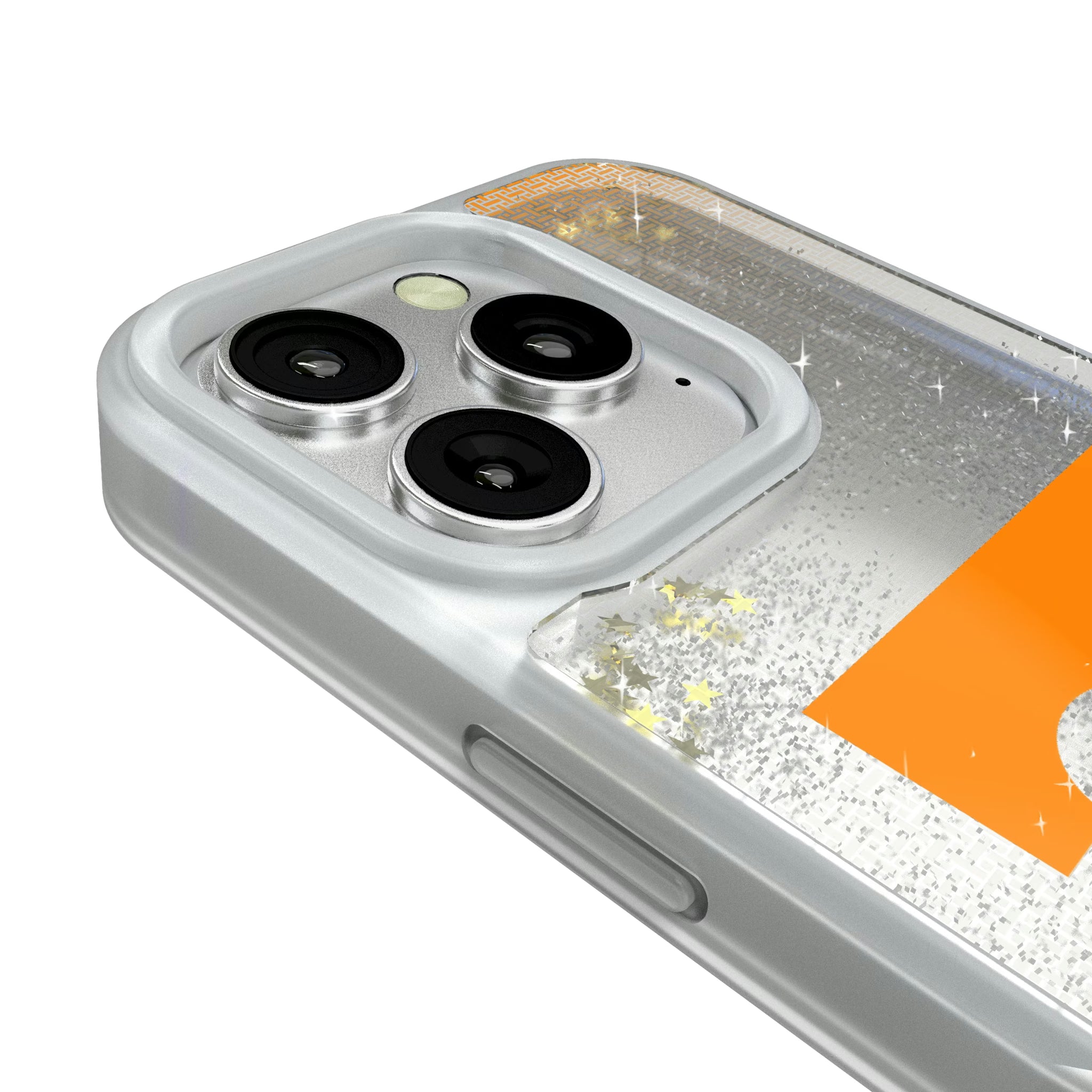 University of Tennessee Volunteers Linen iPhone Glitter Phone Case for Apple iPhone - Detail#Device_iPhone 16 Pro