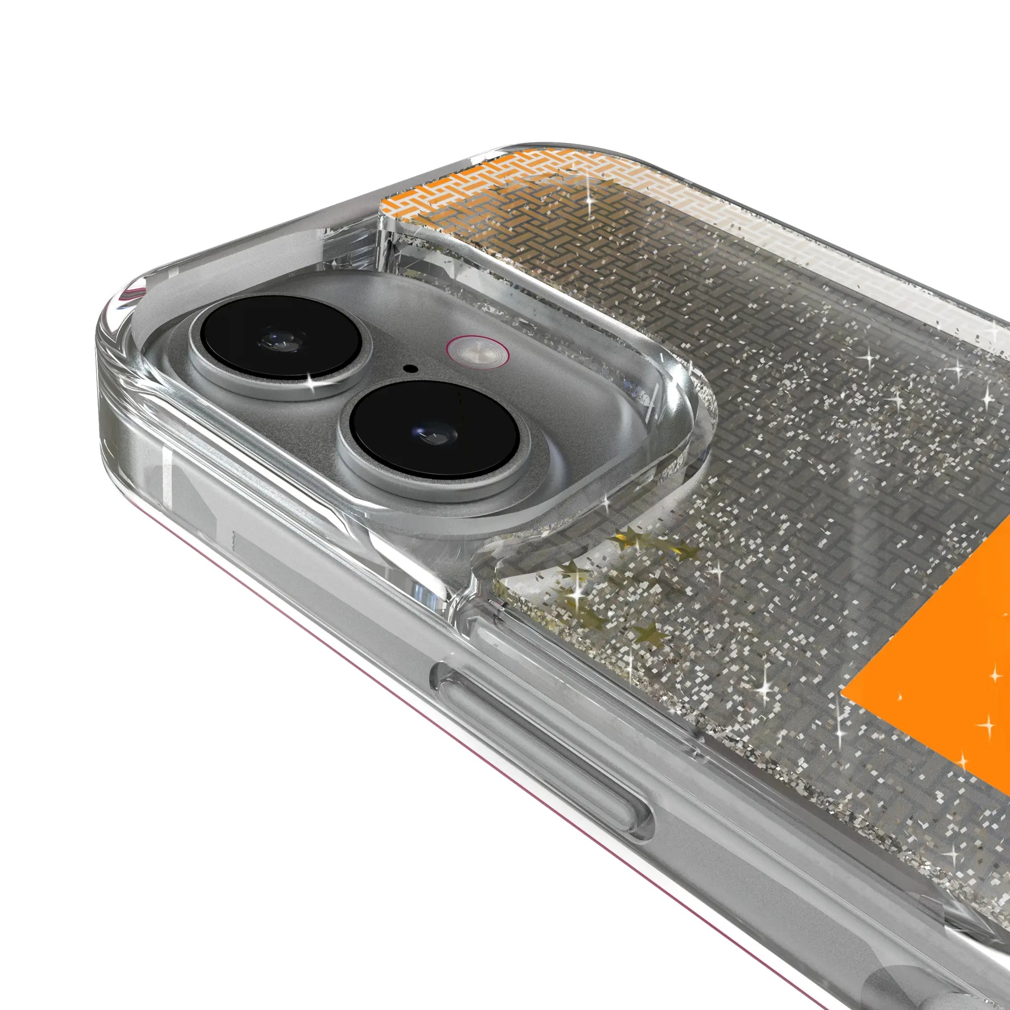 University of Tennessee Volunteers Linen iPhone Glitter Phone Case for Apple iPhone - Detail