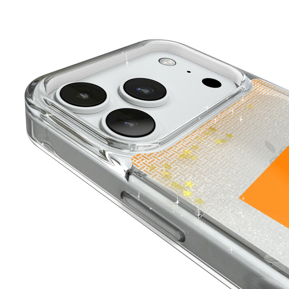 University of Tennessee Volunteers Linen iPhone Glitter Phone Case for Apple iPhone - Detail#Device_iPhone 18 Pro