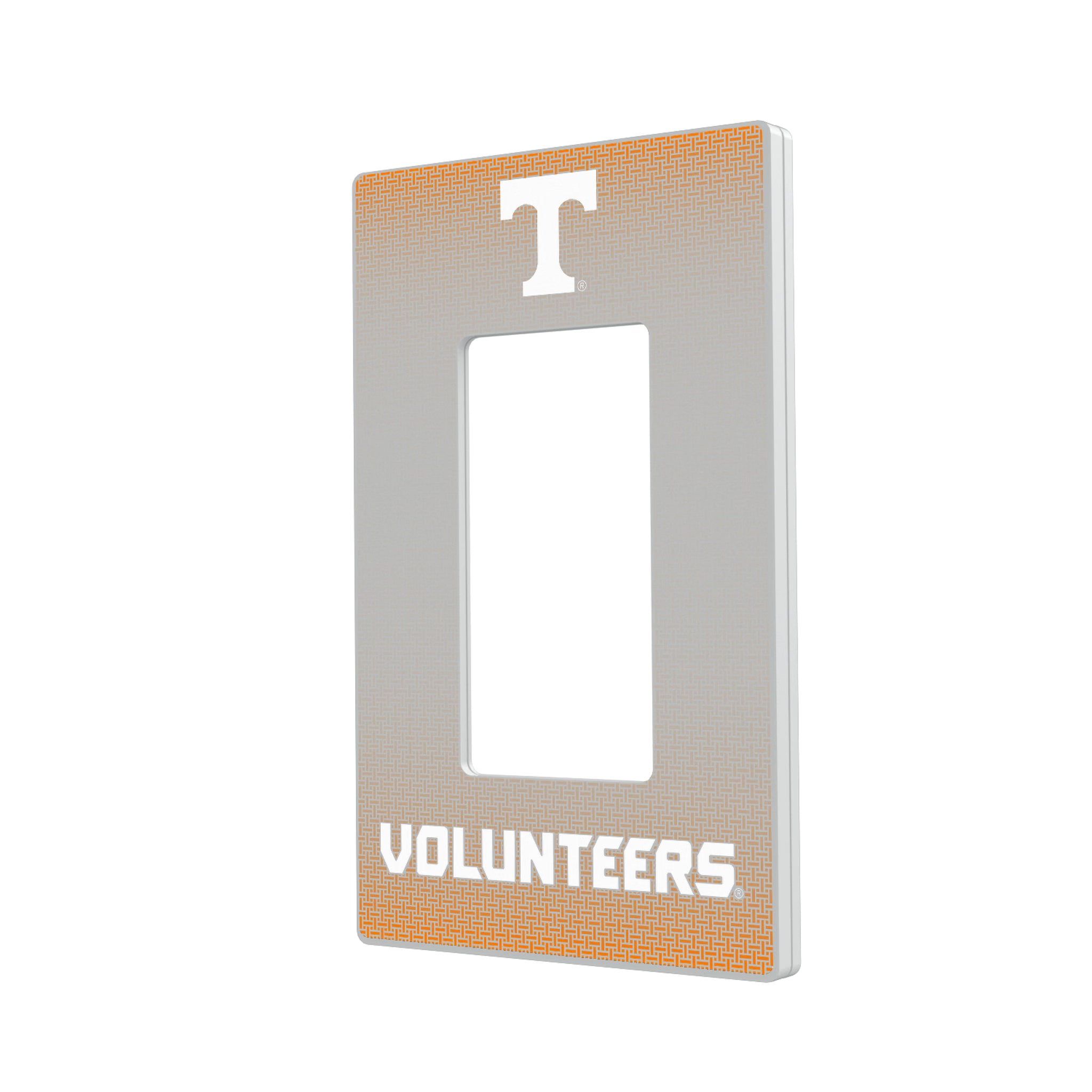 University of Tennessee Volunteers Linen Hidden-Screw Light Switch Plate#Style_Single Rocker