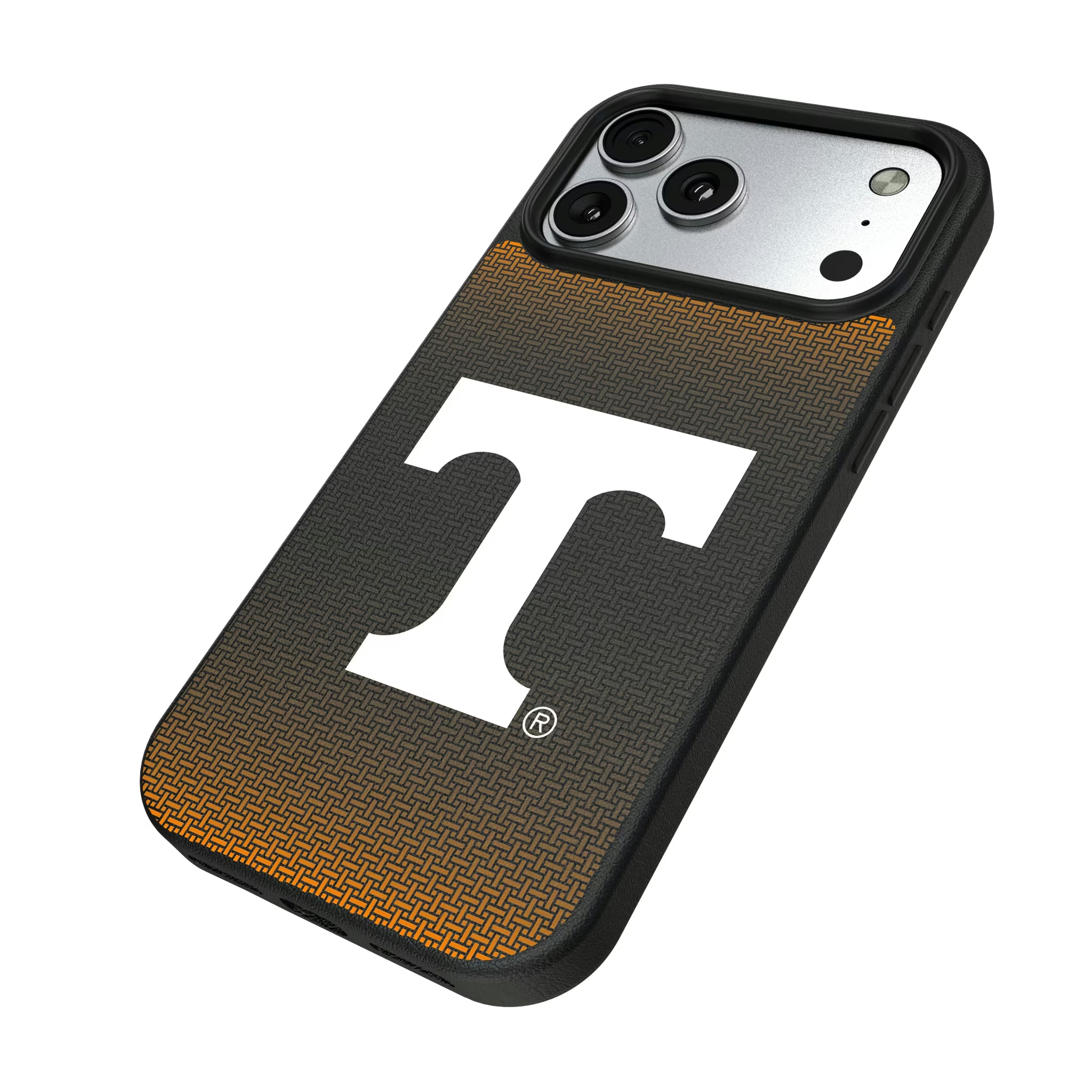 University of Tennessee Volunteers Linen iPhone MagSafe Compatible Phone Case for Apple iPhone - Isometric View#Device_iPhone 17 Pro Max
