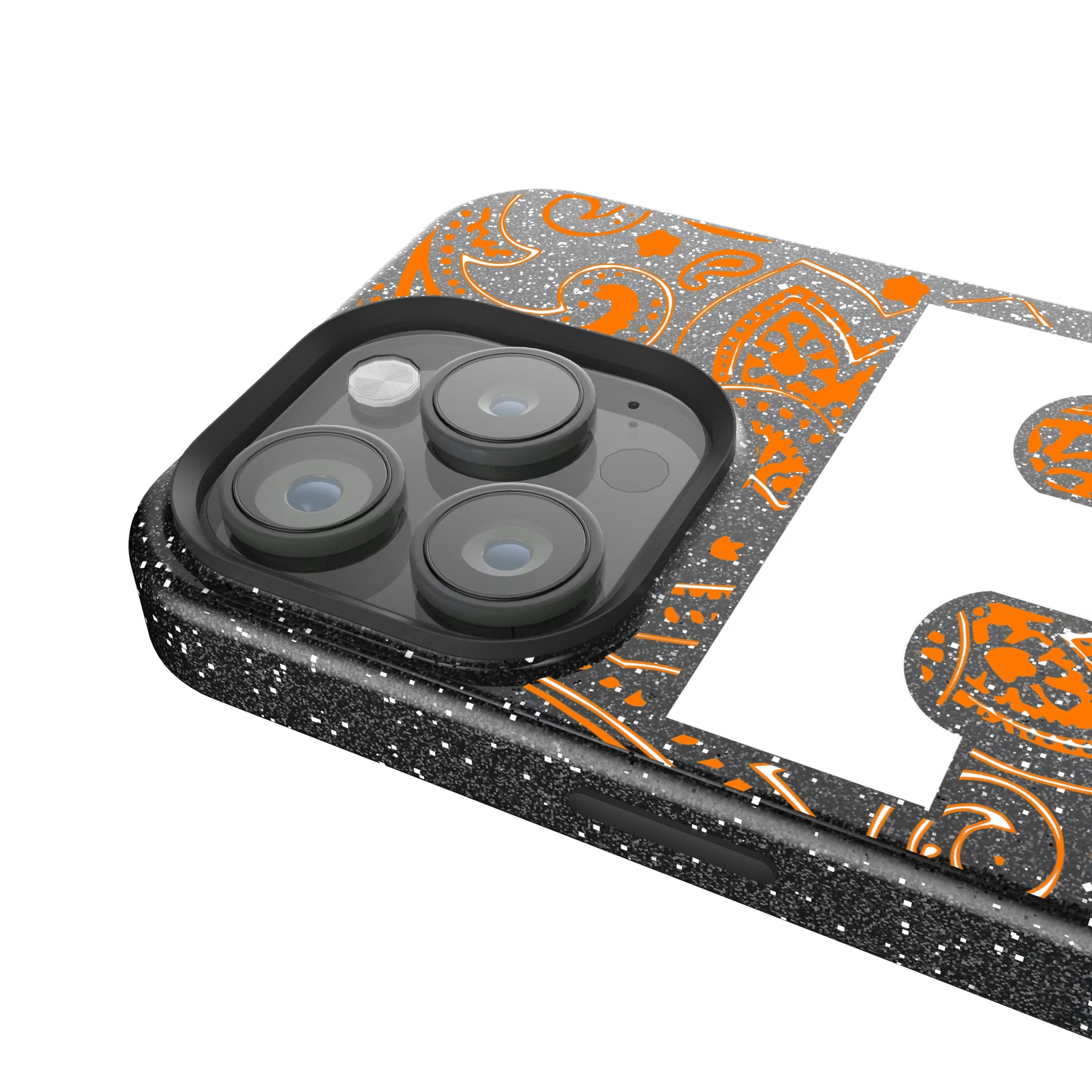 University of Tennessee Volunteers Paisley iPhone Bling Phone Case for Apple iPhone - Detail